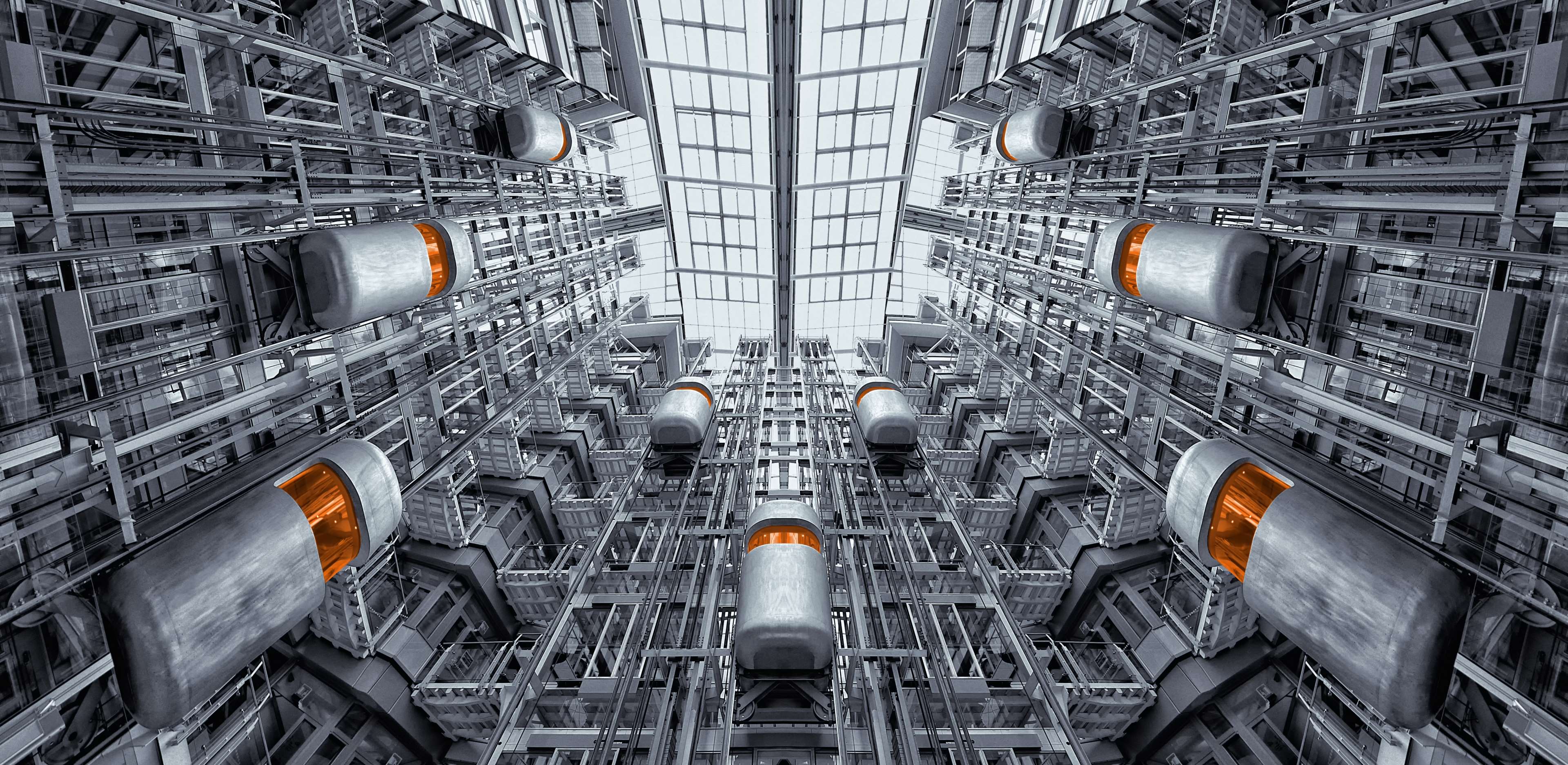 3840x1873 steel structure HD wallpaper, background