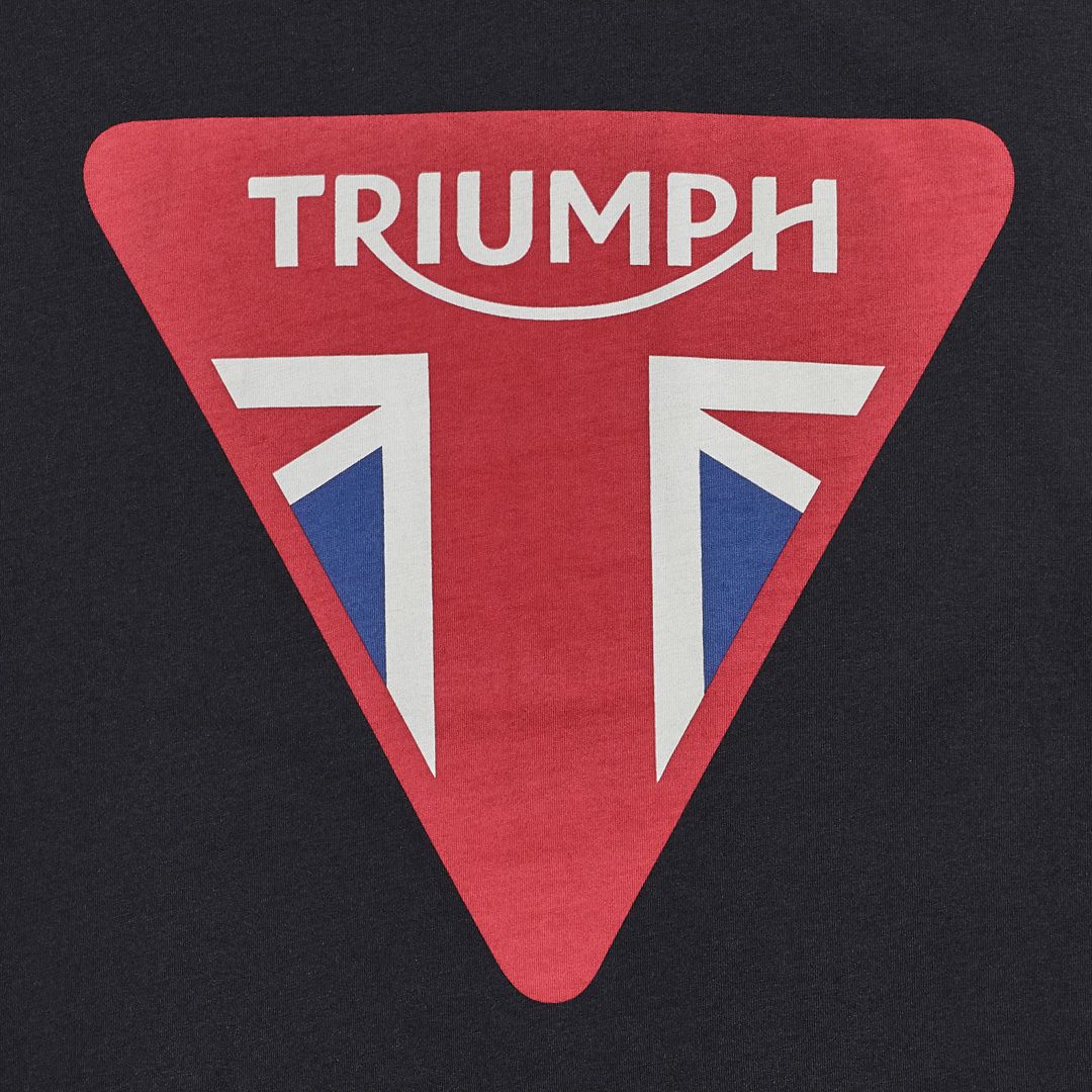 1080x1080 Triumph Devon Black Union Jack Tee