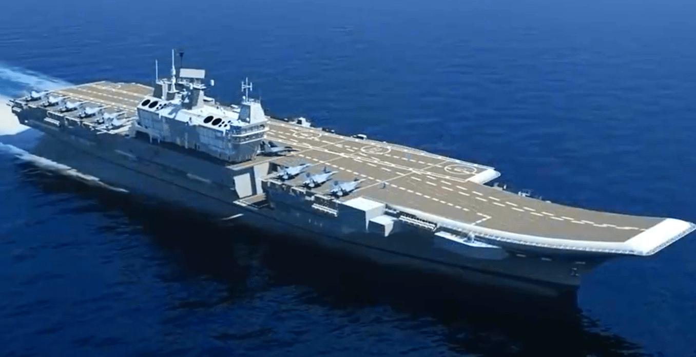1356x697 Indigenous Vikrant class Aircraft Carrier (IAC). Aircraft carrier, Navy aircraft carrier, Navy aircraft