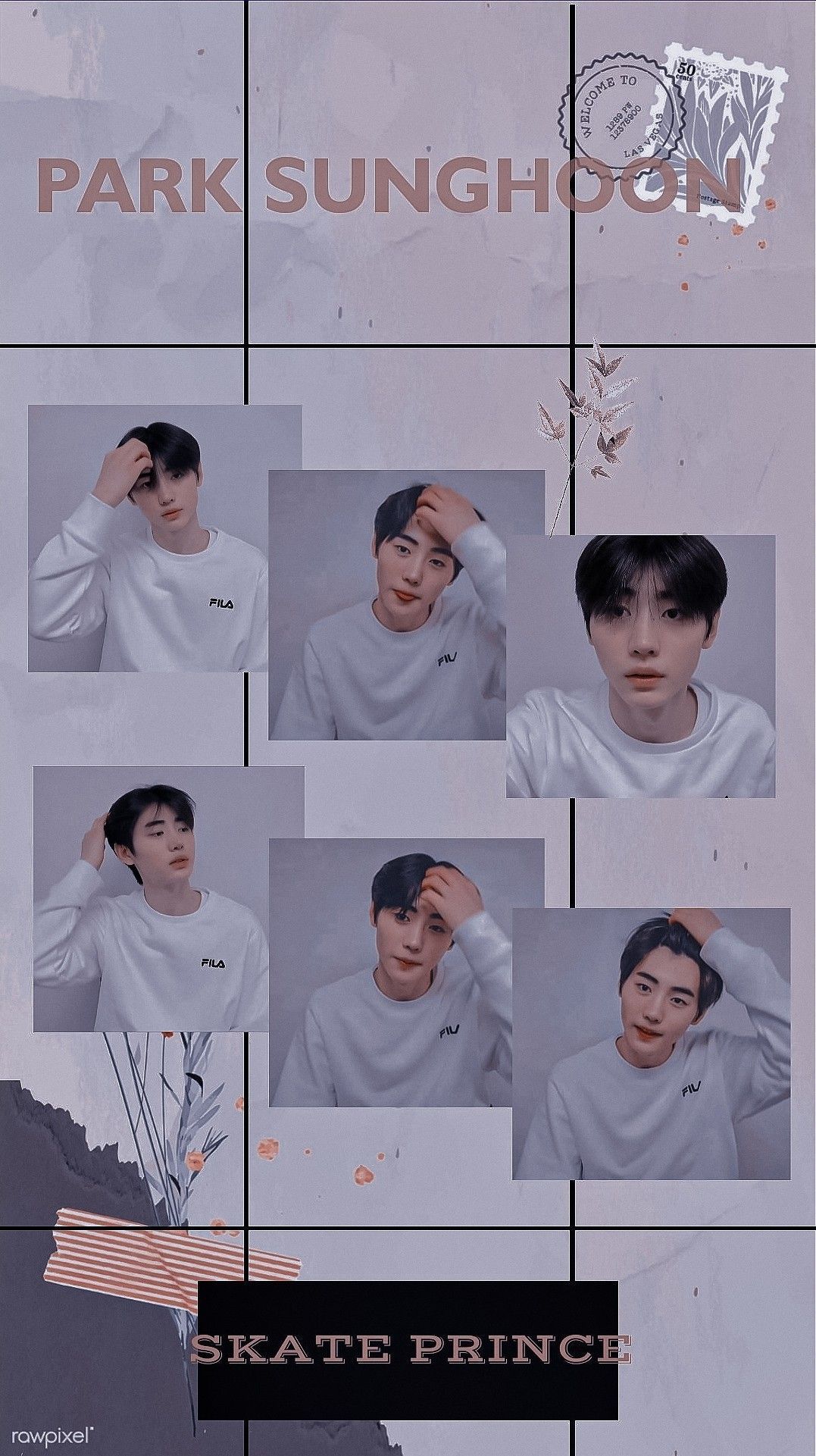 1077x1921 Sunghoon Aesthetic Wallpaper