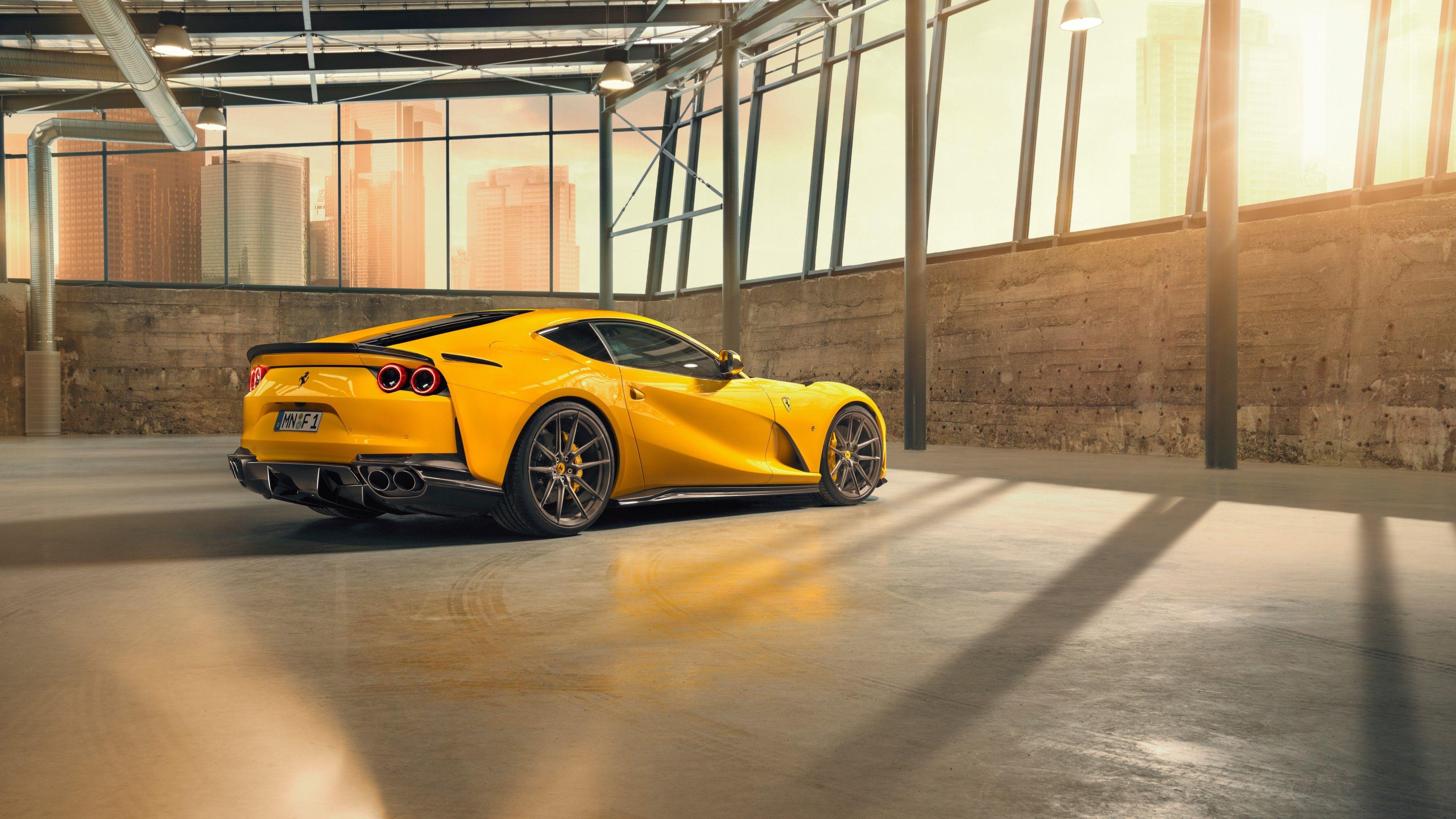 3840x2160 Novitec Ferrari 812 Superfast 2019 4K 8K 2 Wallpaper. HD Car