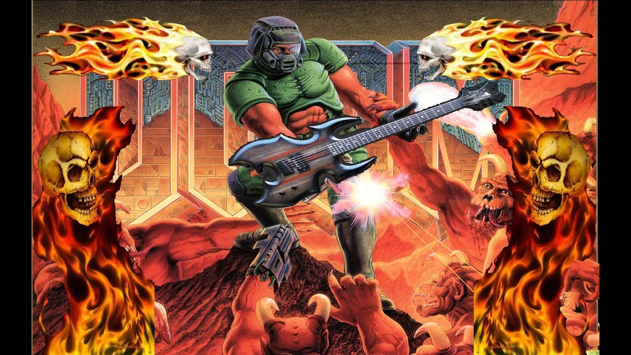 1280x720 Ultimate Doom Soundtrack level 24 ( Metal Version )