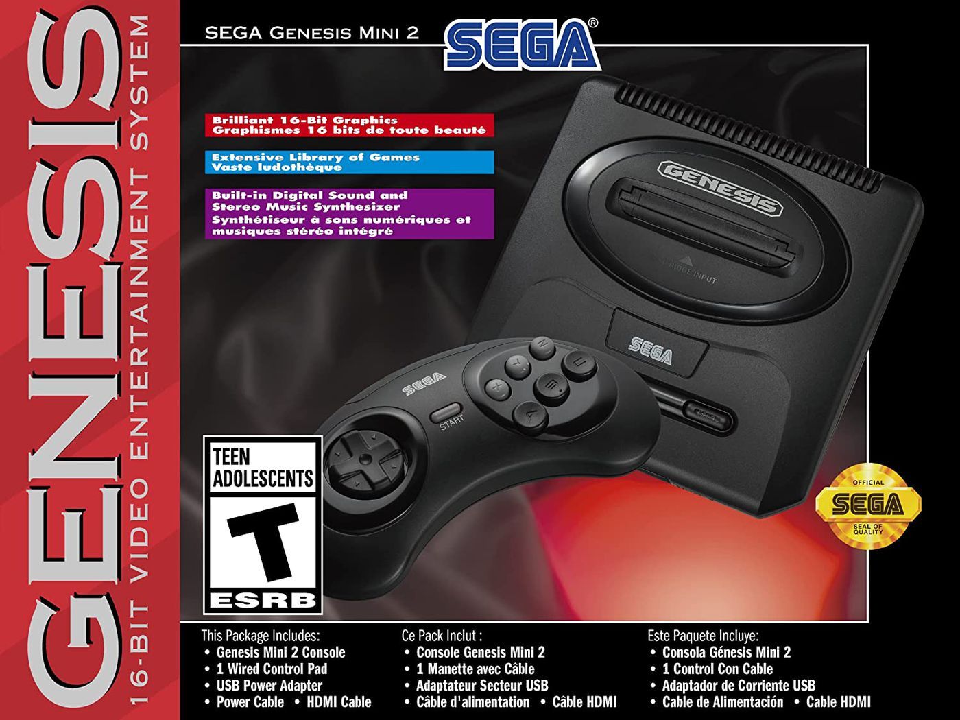 1400x1050 Sega Genesis Mini 2 full list of games: Phantasy Star Sonic CD, and more