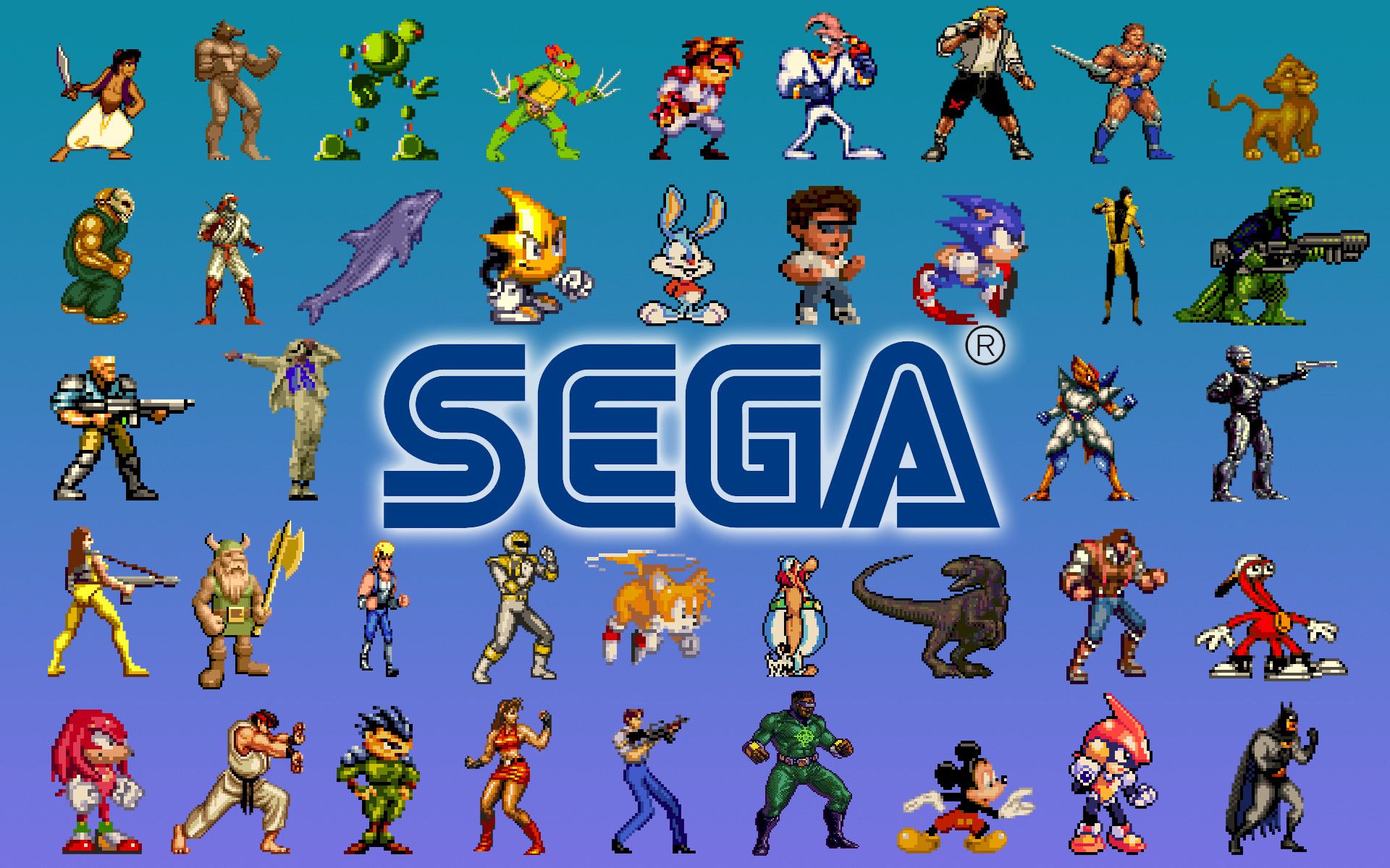 1920x1200 Sega Genesis Wallpaper