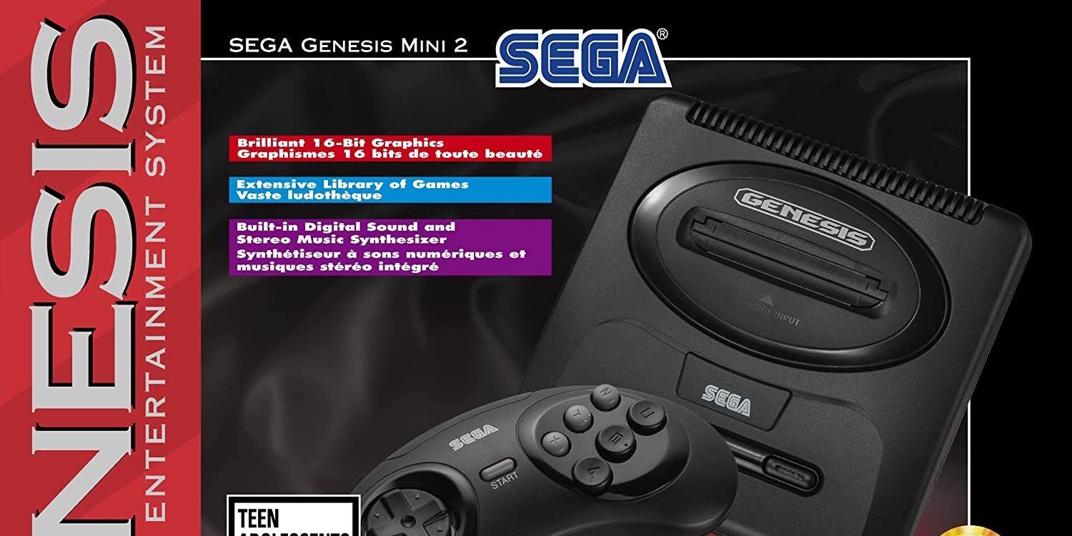 1500x750 Official SEGA Genesis Mini 2 console with 60 games hits best price ever at $77.50