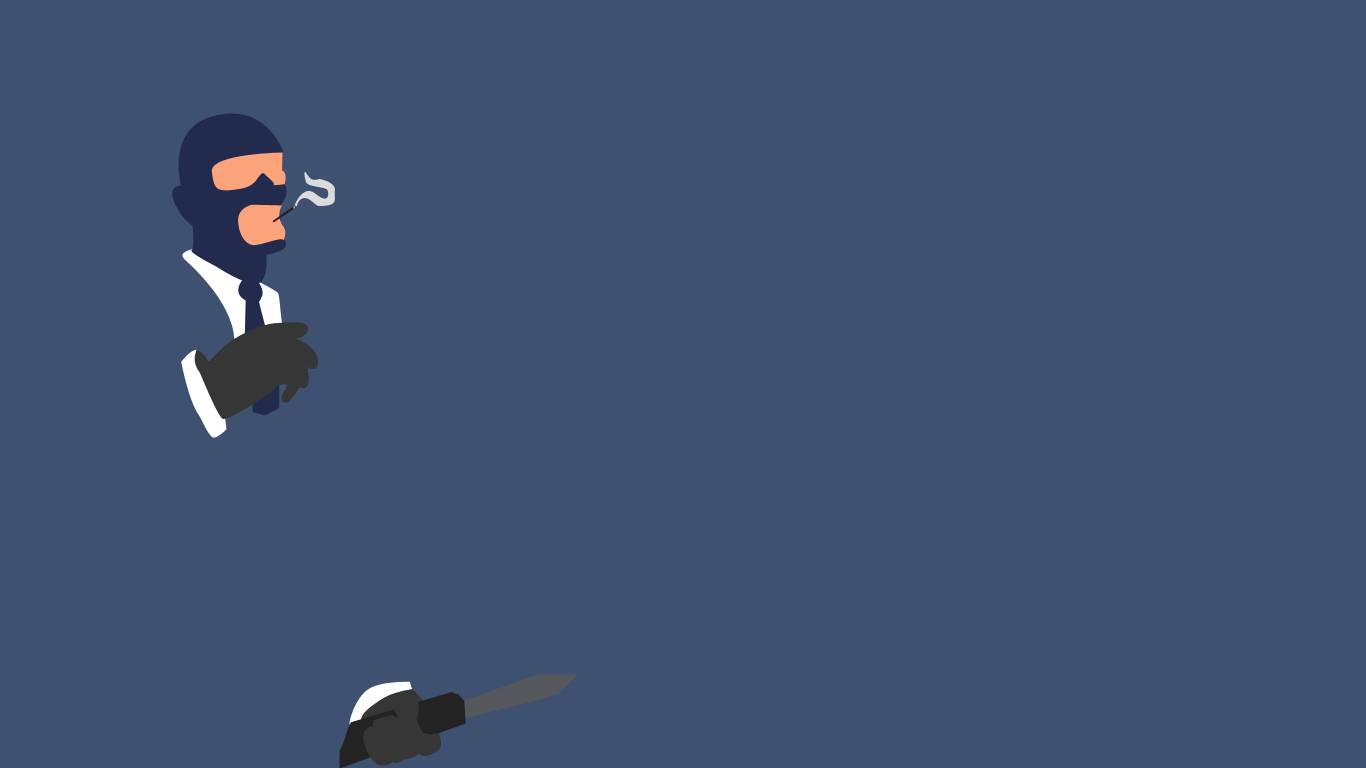 1366x768 Free download Spy Wallpaper A minimalistic Team Fortress 2 wallpaper with the Spy [1366x768] for your Desktop, Mobile & Tablet. Explore Tf2 Spy Wallpaper. Tf2 Scout Wallpaper, Tf2 Wallpaper, Epic TF2 Wallpaper