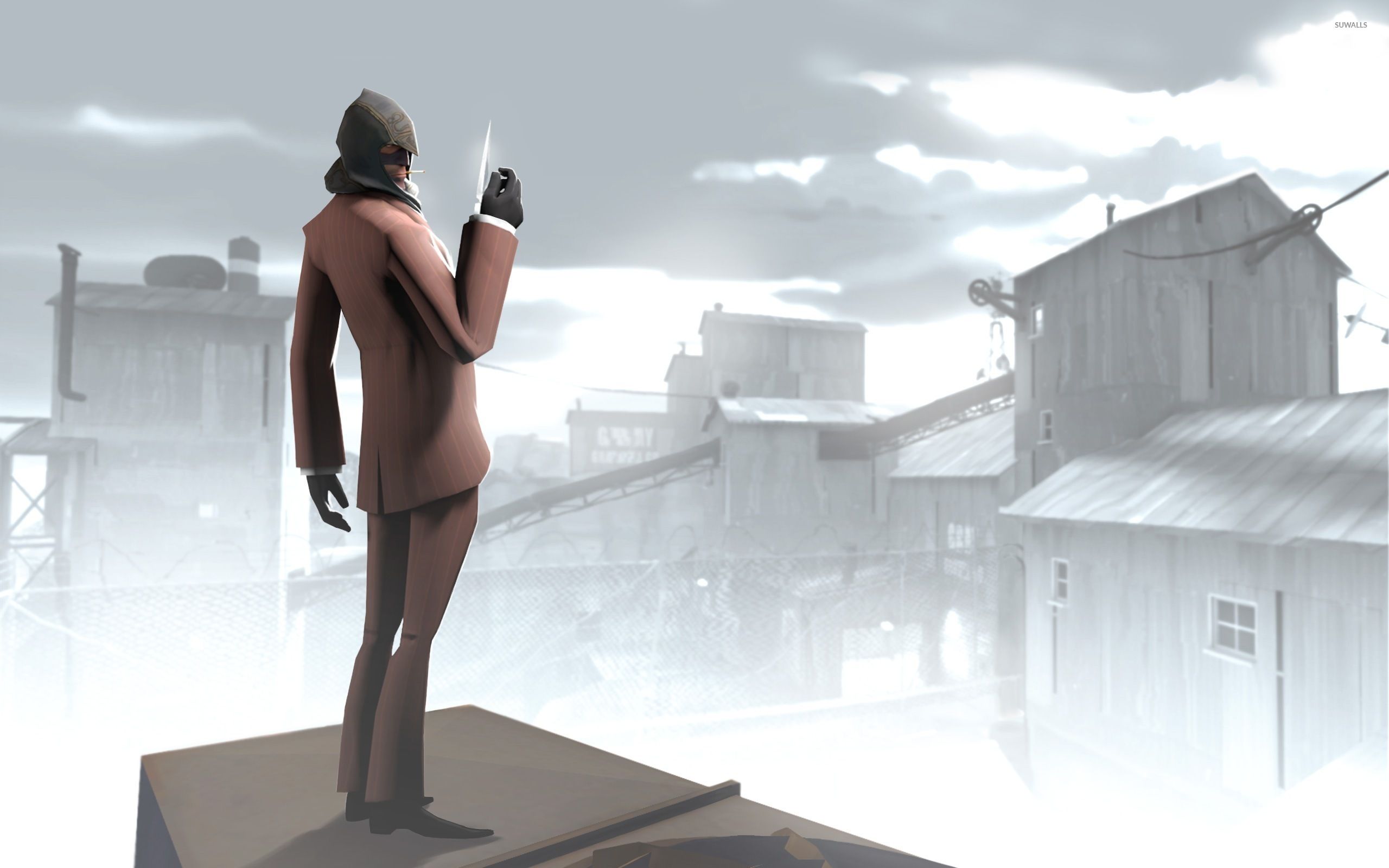 2560x1600 Spy Fortress 2 wallpaper
