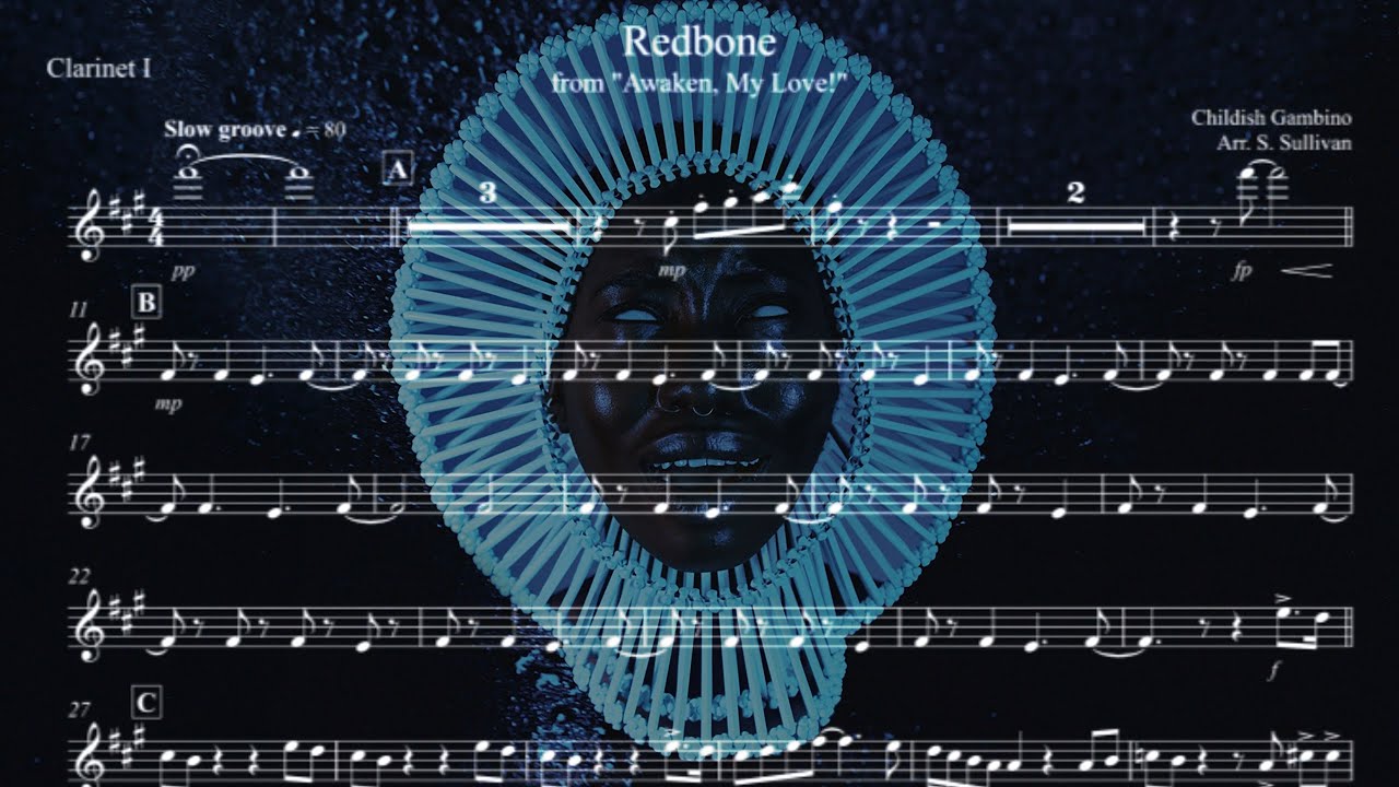 1280x720 Redbone By Donald Glover, Gary Cooper, George Clinton, Ludwid Goransson, And William Collins Sheet Music For & Print A0.981329. Sheet Music Plus