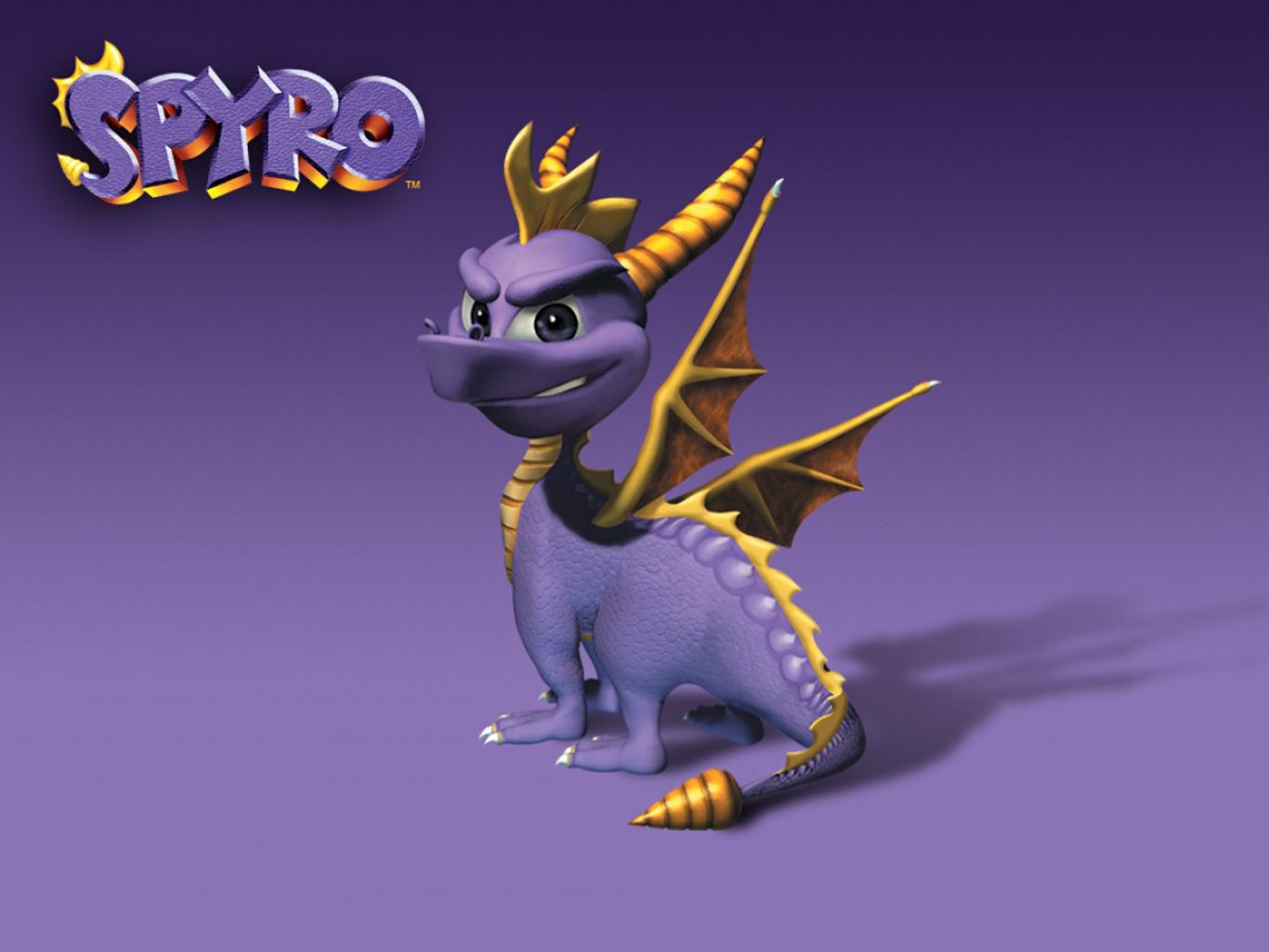 1366x1025 Spyro the Dragon Wallpaper