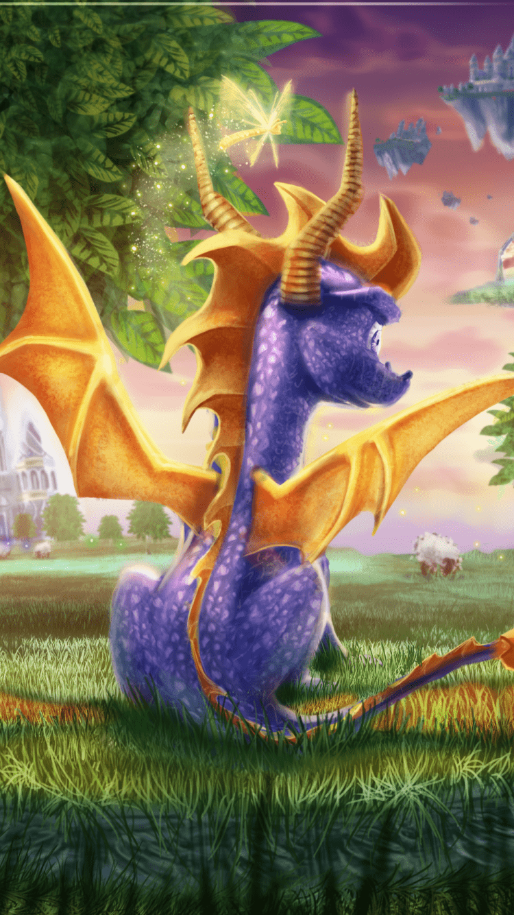 750x1334 Spyro the Dragon phone wallpaper 1080P, 2k, 4k Full HD Wallpaper, Background Free Download
