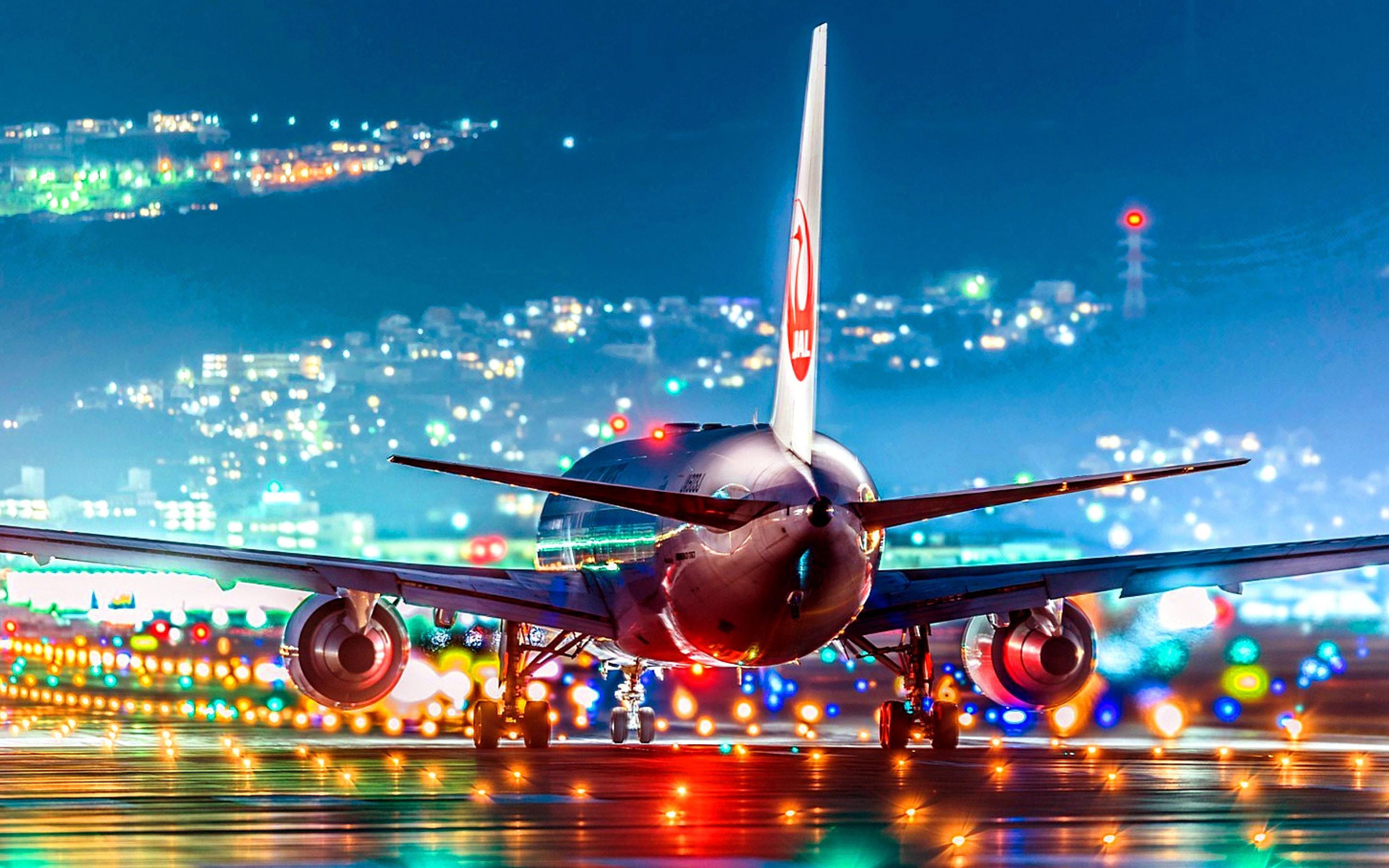3840x2400 Japan Airlines Wallpaper