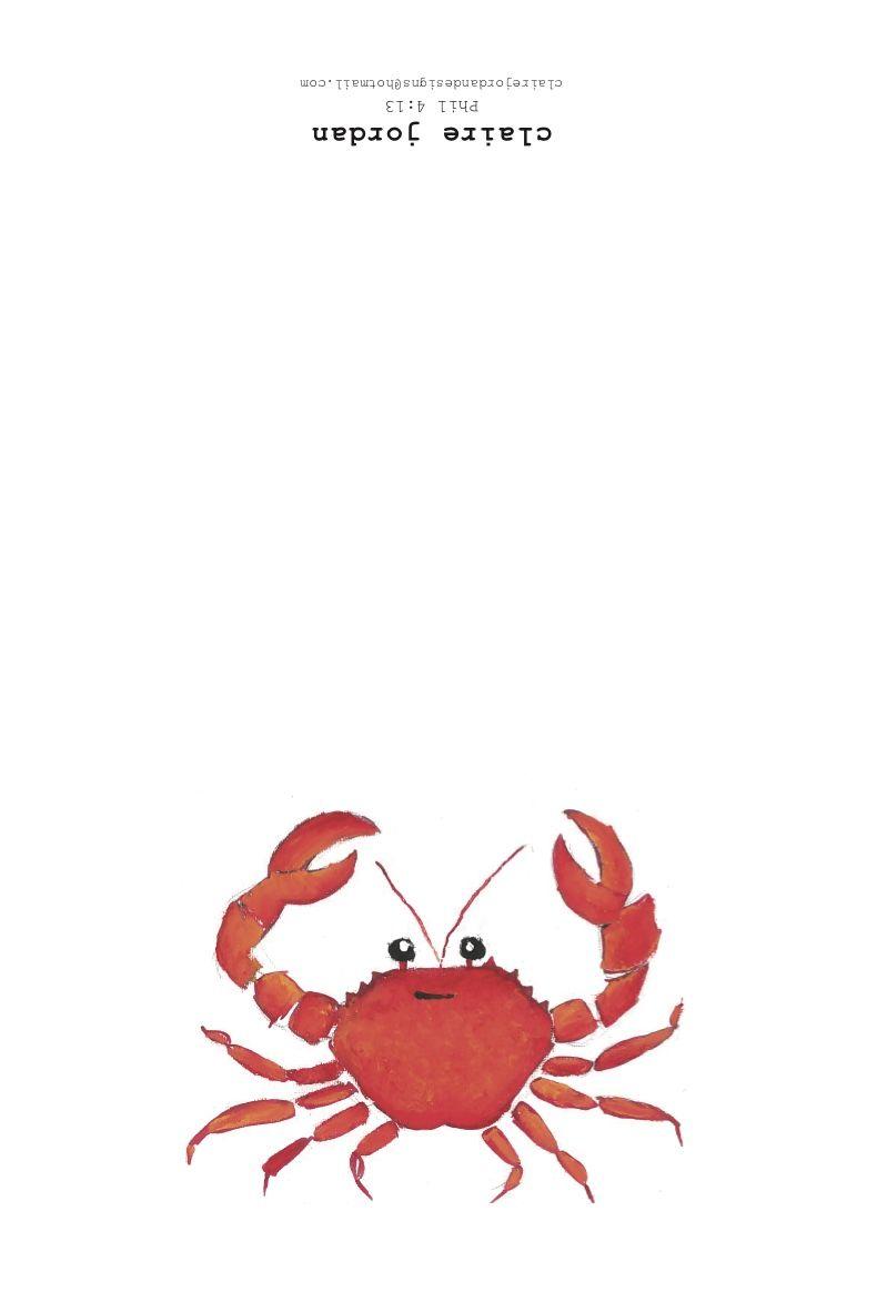 799x1164 crab art fb clairejordandesigns email cl*****. Crab illustration, Prints, iPhone wallpaper