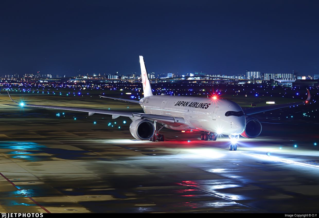1240x846 JA11XJ. Airbus A350 941. Japan Airlines (JAL). O.Y