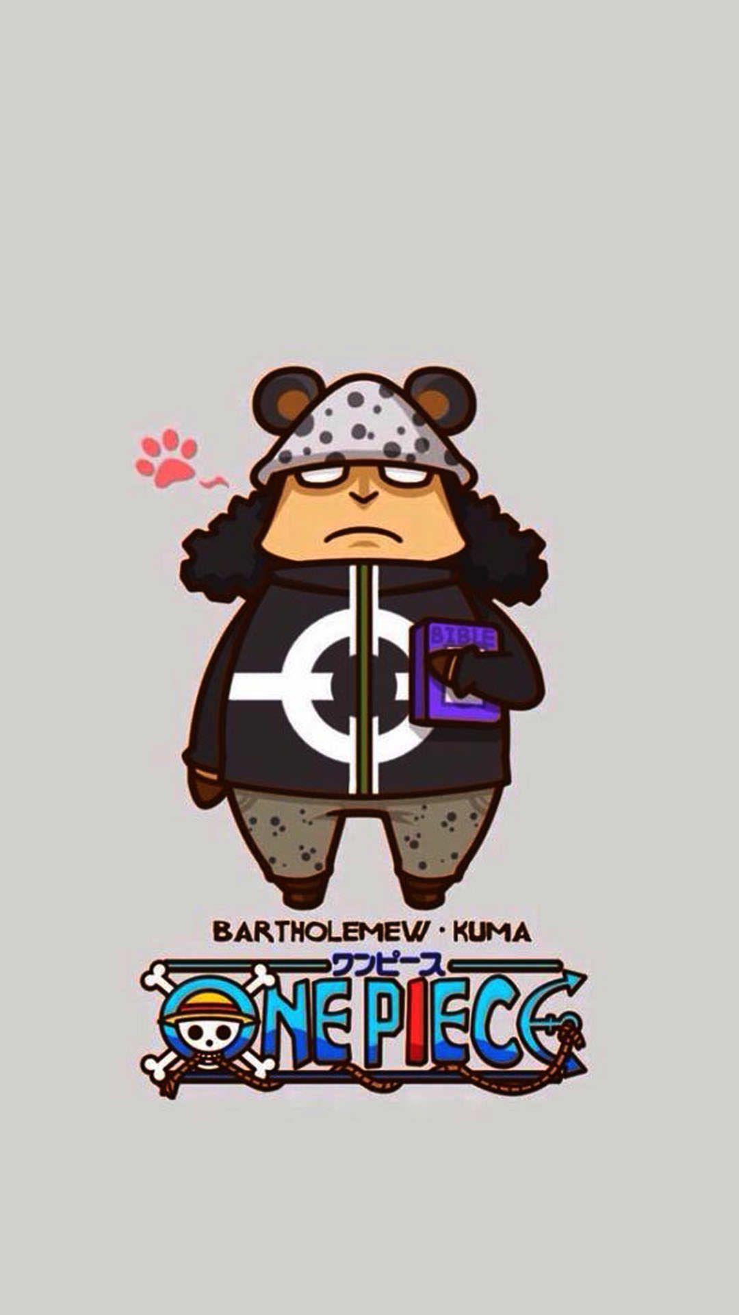 1080x1920 Kuma One Piece Wallpaper