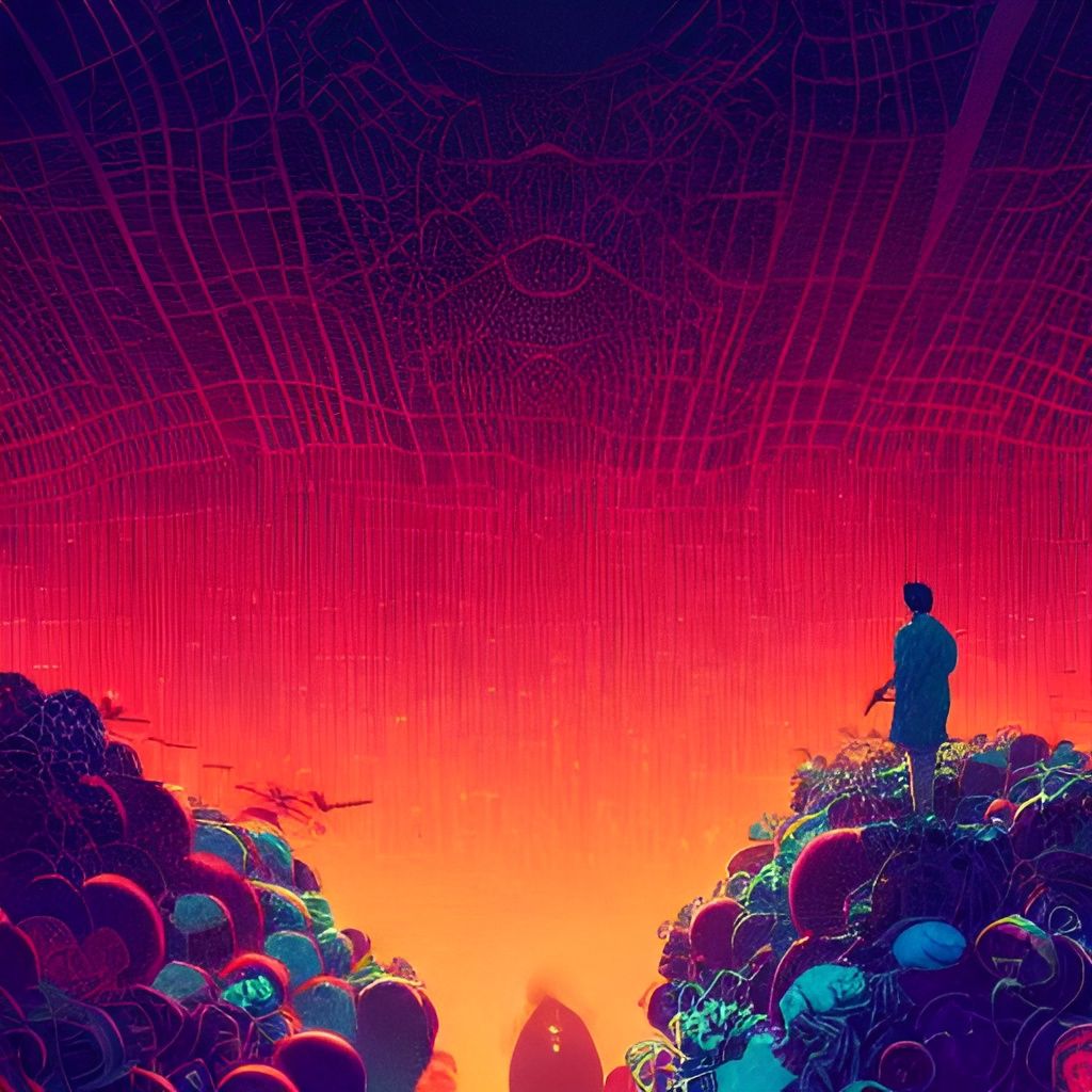 1024x1024 I told an AI to generate image for INFJ and this is what it gave me