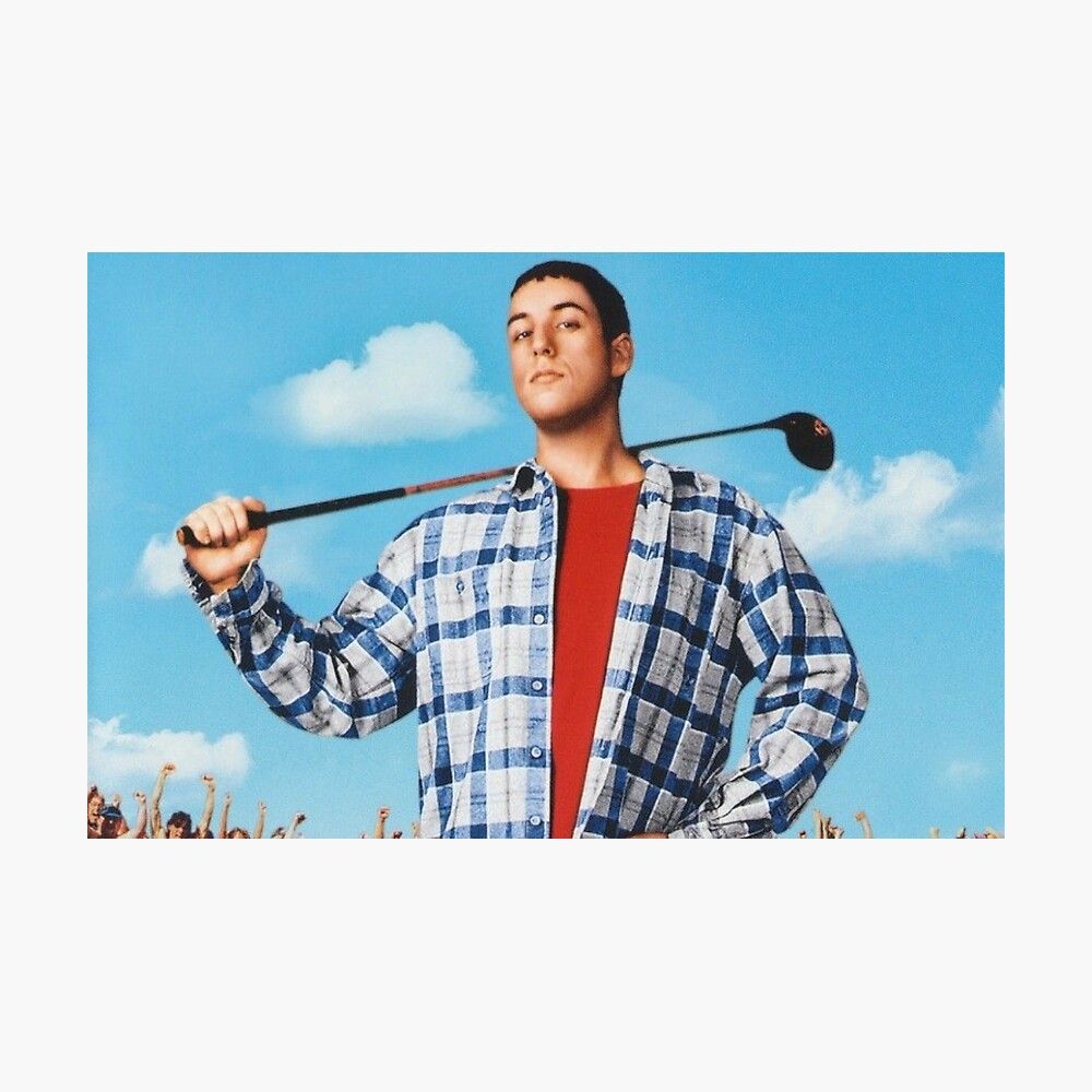 1000x1000 Happy Gilmore Movie Scene Poster