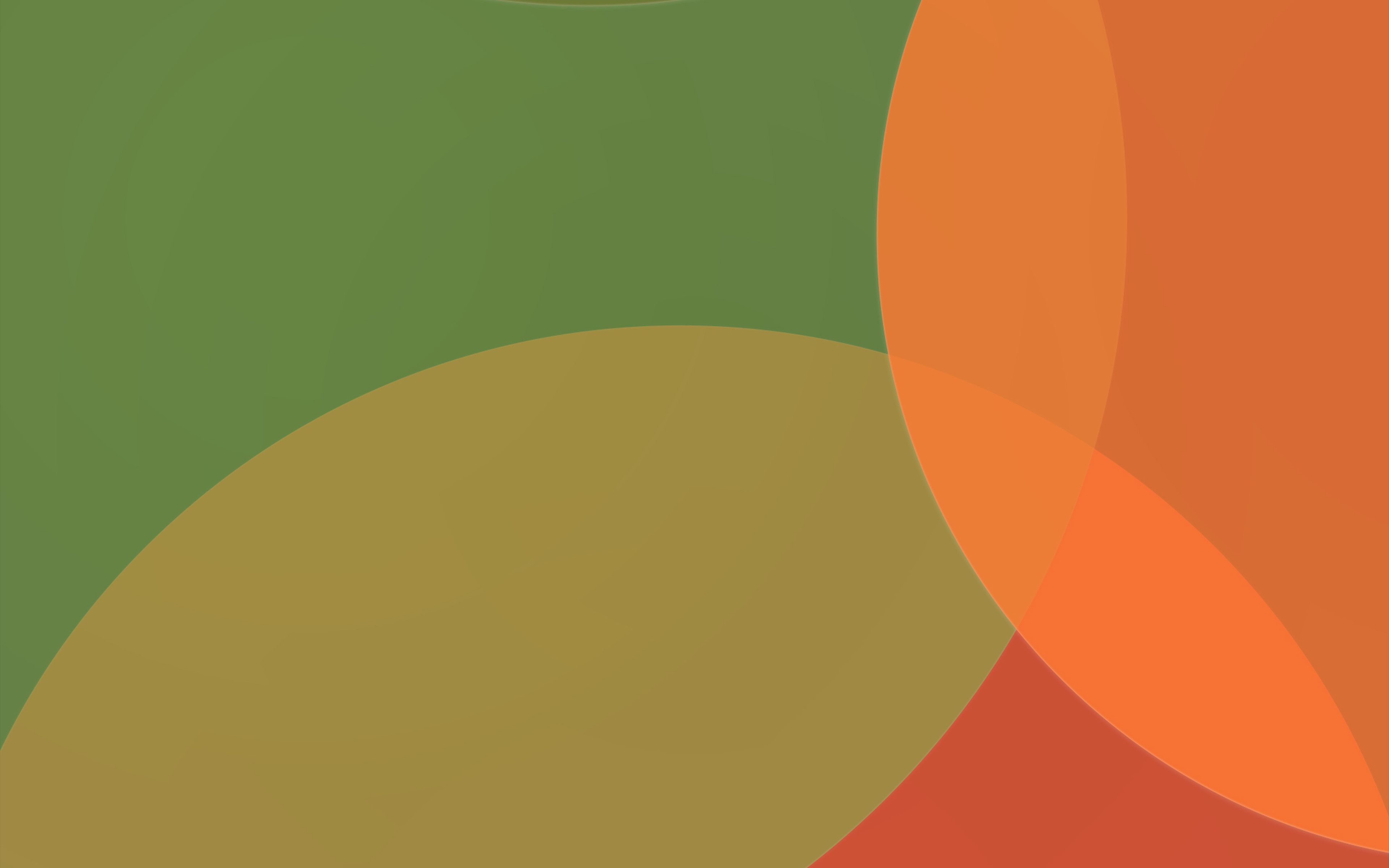 3840x2400 wallpaper for desktop, laptop. ios 9 red green bubble shape abstract pattern
