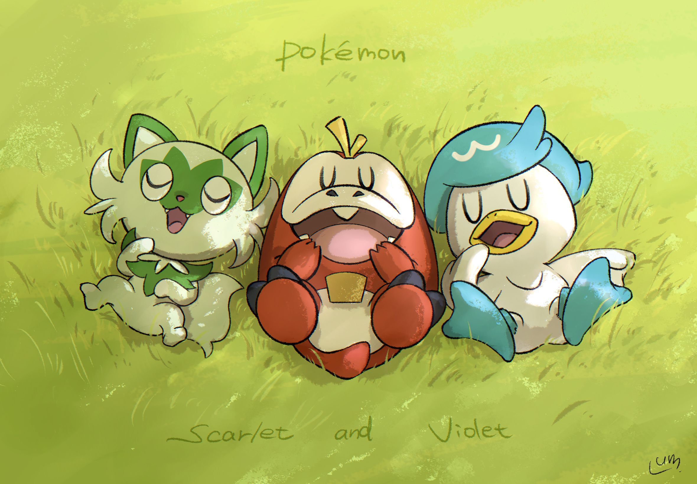 2360x1640 Download Sprigatito (Pokémon) wallpaper for mobile phone, free Sprigatito (Pokémon) HD picture