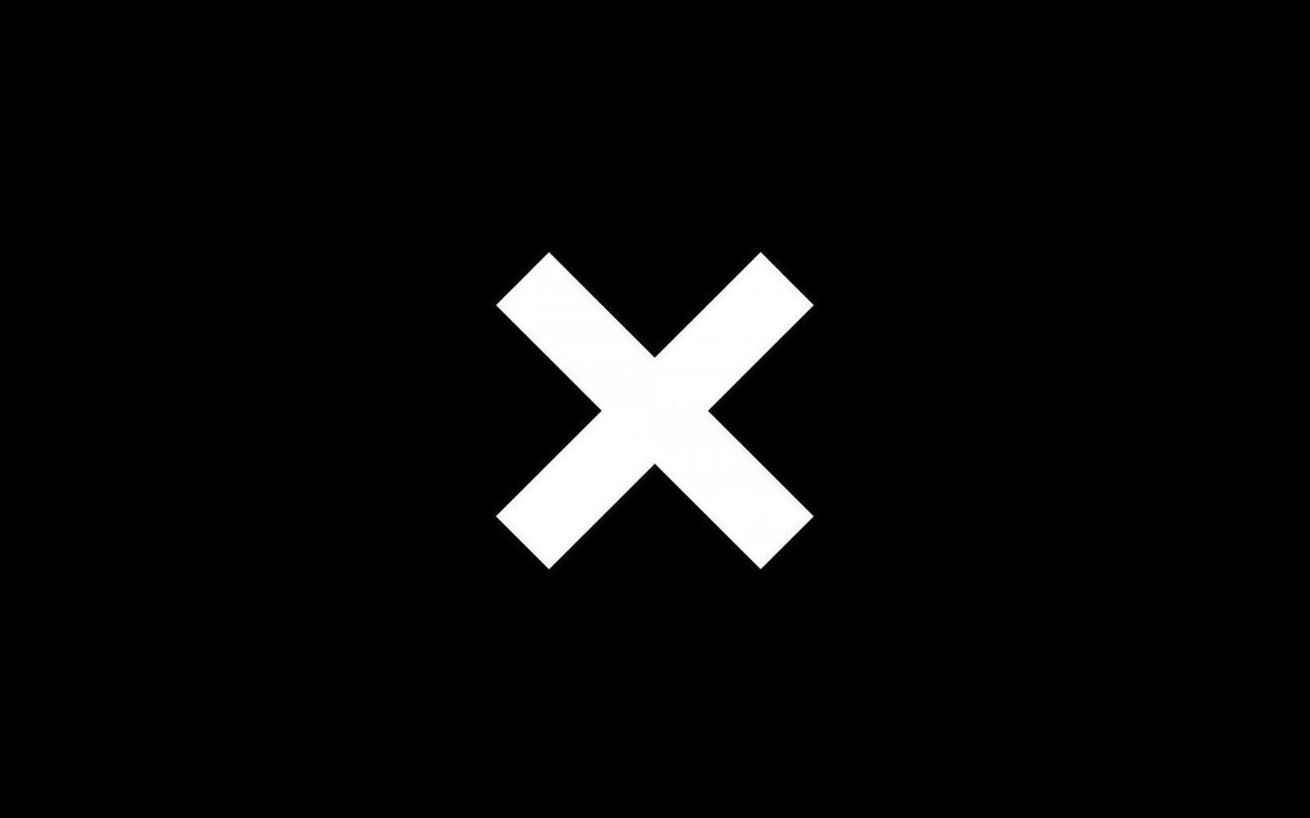 1440x900 logo, minimalism, The XX Gallery HD Wallpaper