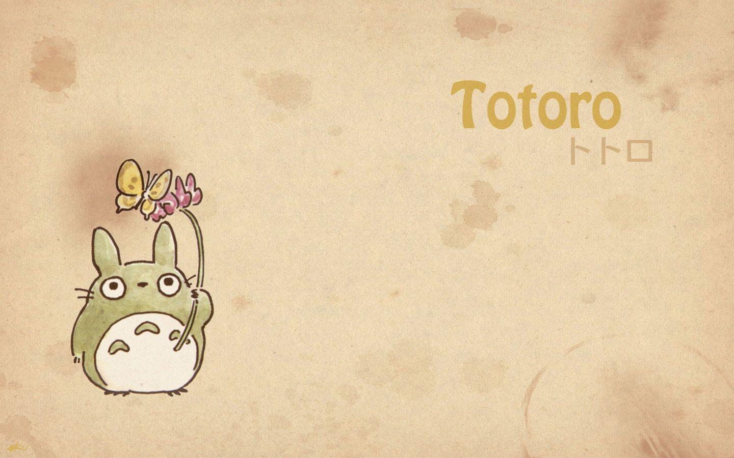 1440x900 all new pix1: Totoro Wallpaper