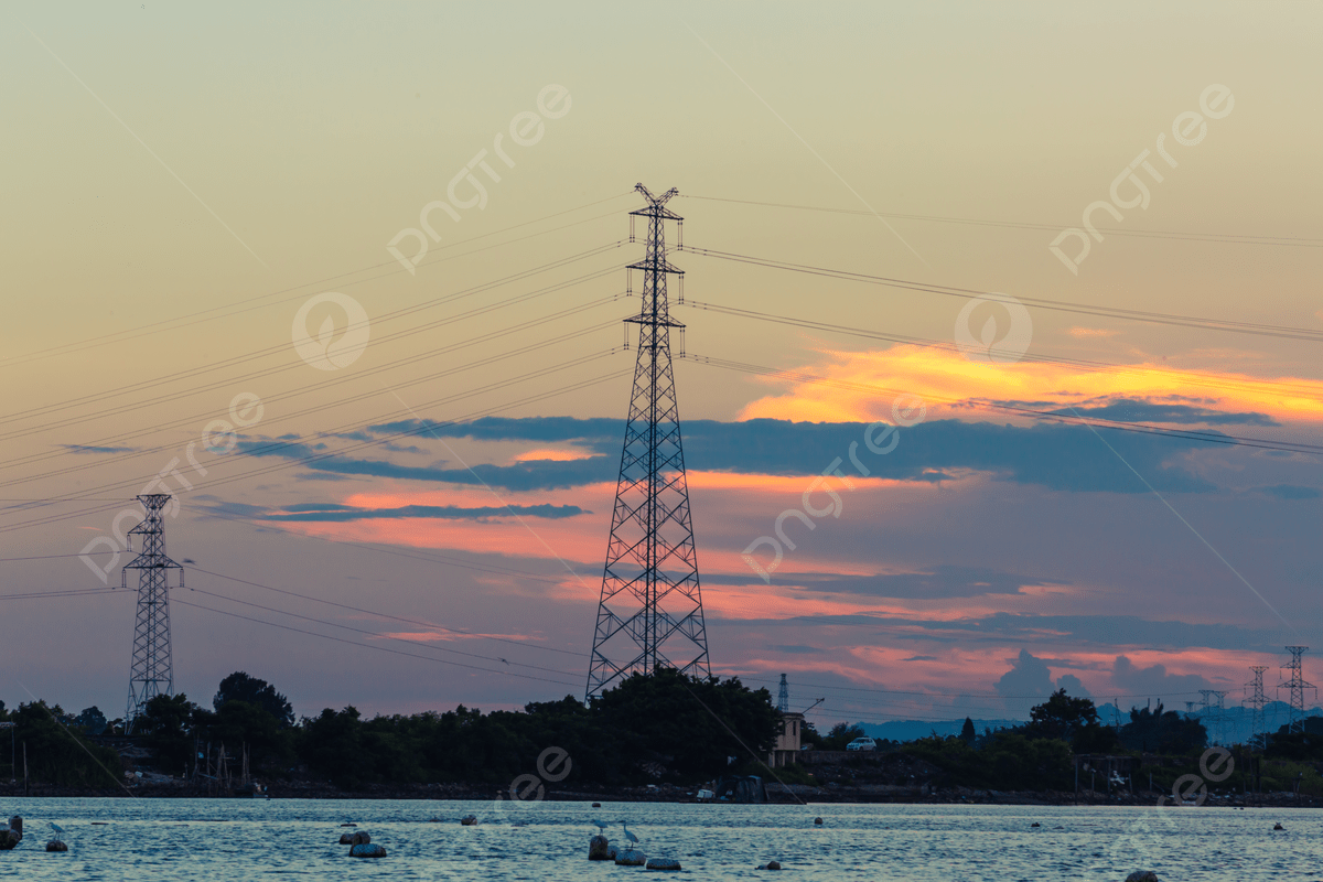 1200x800 In The Evening The Power Grid Transmits Power To Thousands Of Households Background, Power Transmission, High Voltage Wire, High Voltage Wire Tower Background Image And Wallpaper for Free Download