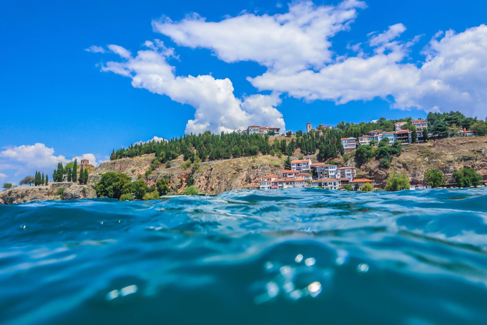 1920x1280 Download North Macedonia Lake Ohrid Wallpaper