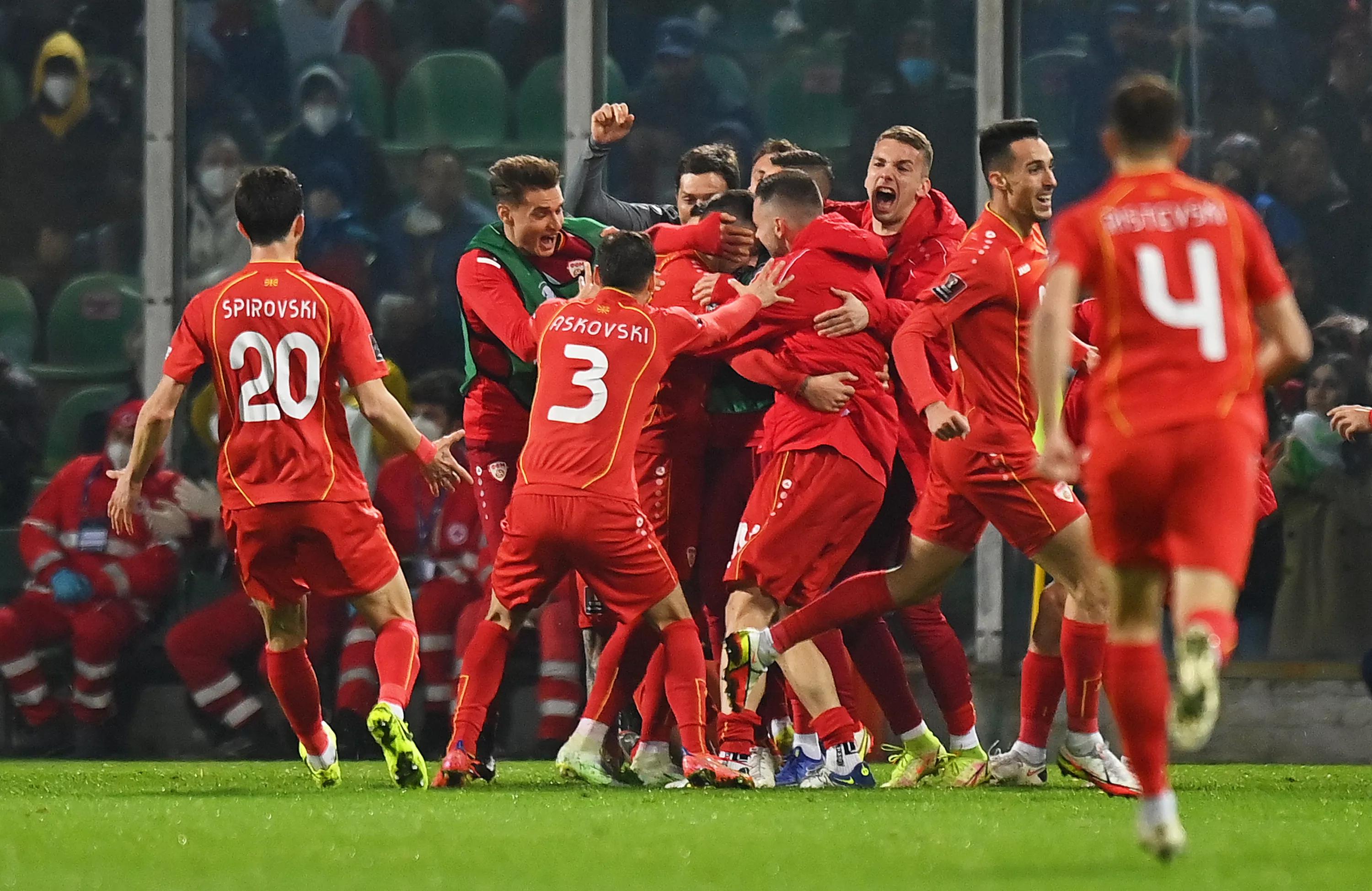 3000x1949 MilevskI: North Macedonia beat Azzurri in Italian style