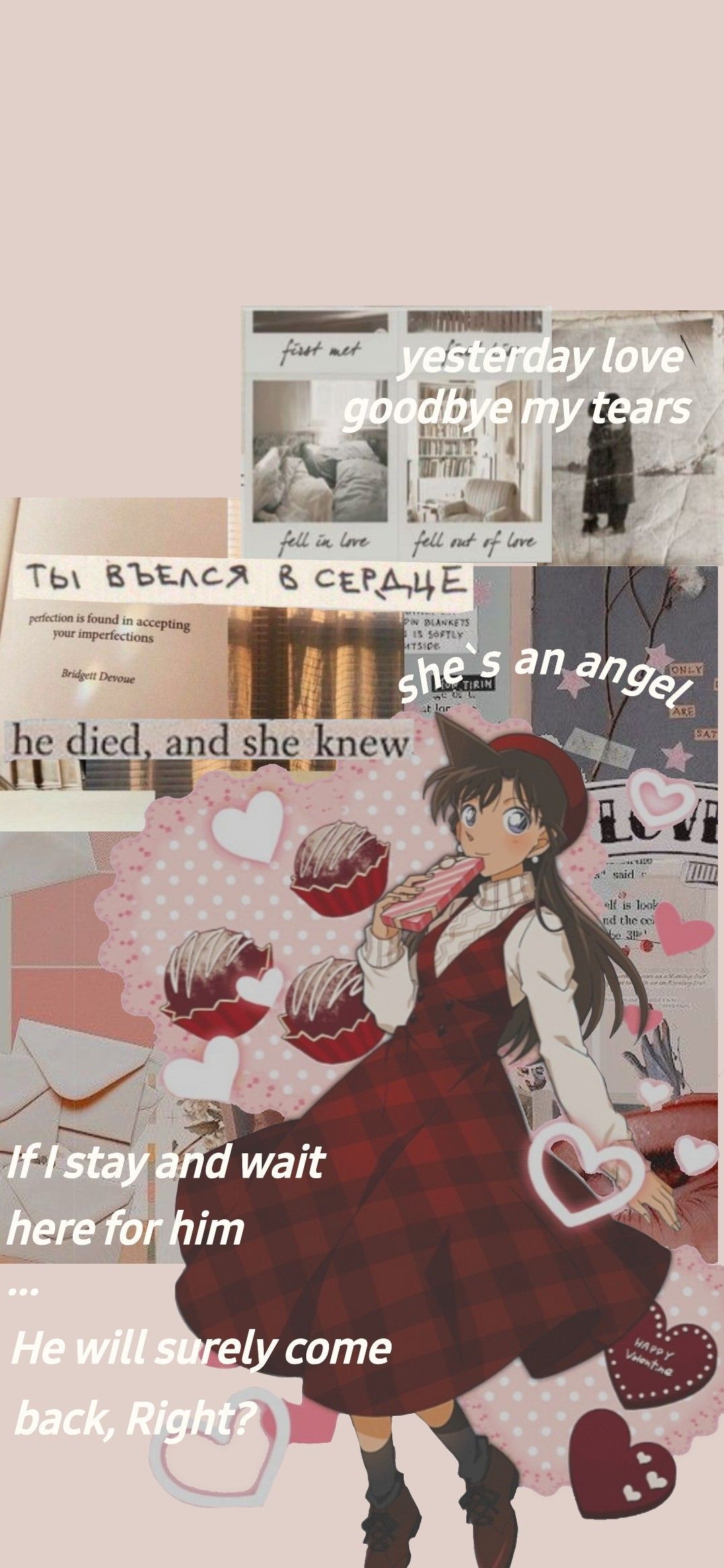 1076x2329 Ran Mori Wallpaper Detective Conan. Thám tử, Hình ảnh, Hình nền