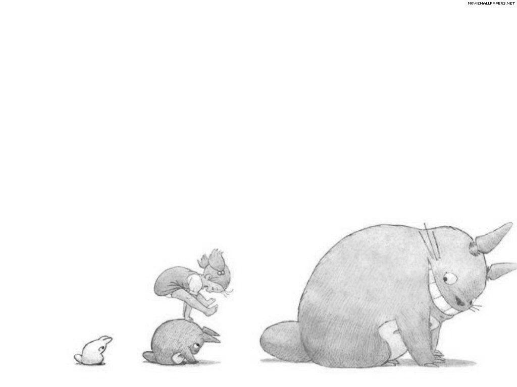 1024x768 Tonari no Totoro (My Neighbor Totoro), Wallpaper Anime Image Board