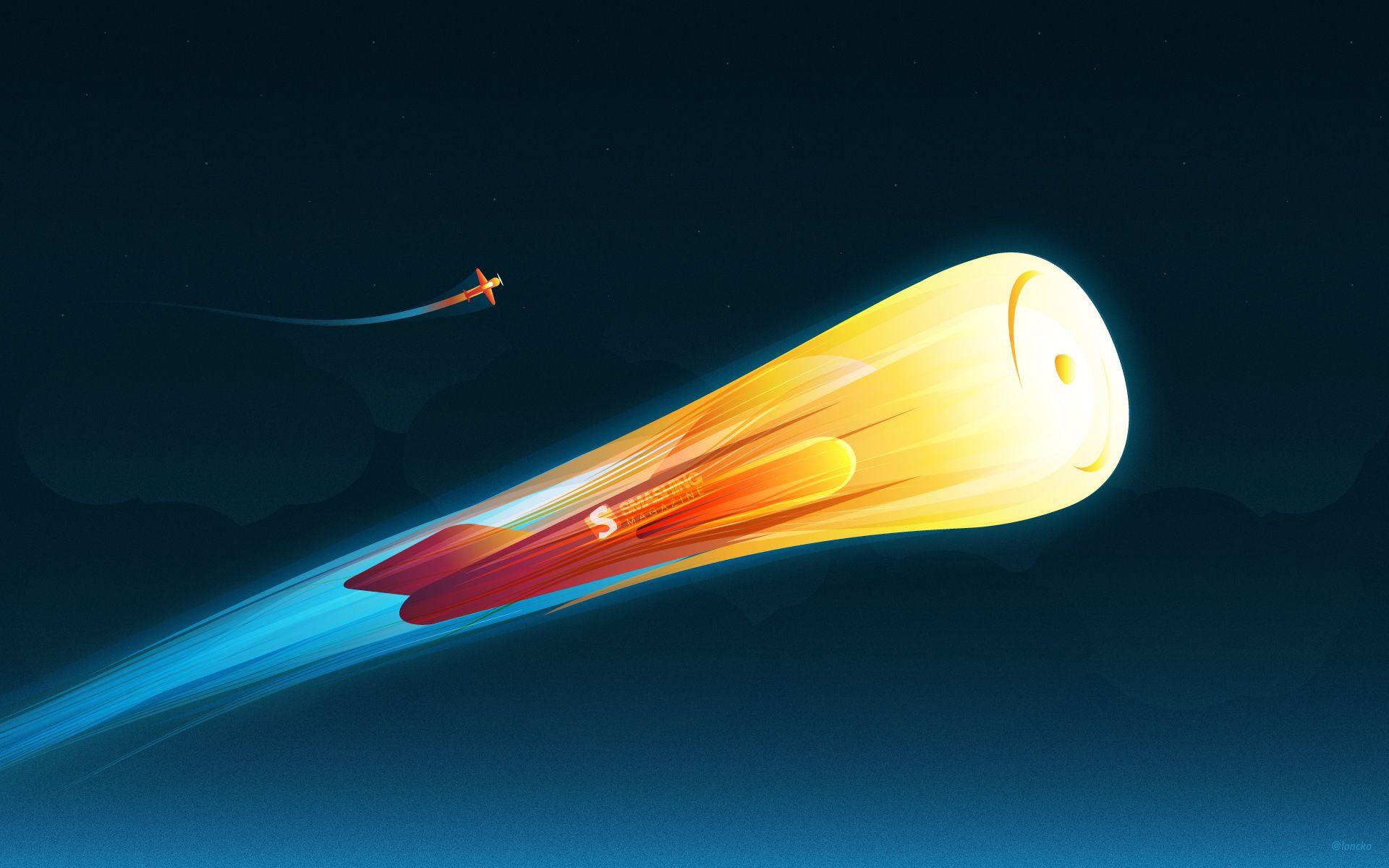 1920x1200 Free Rocket Wallpaper Widescreen
