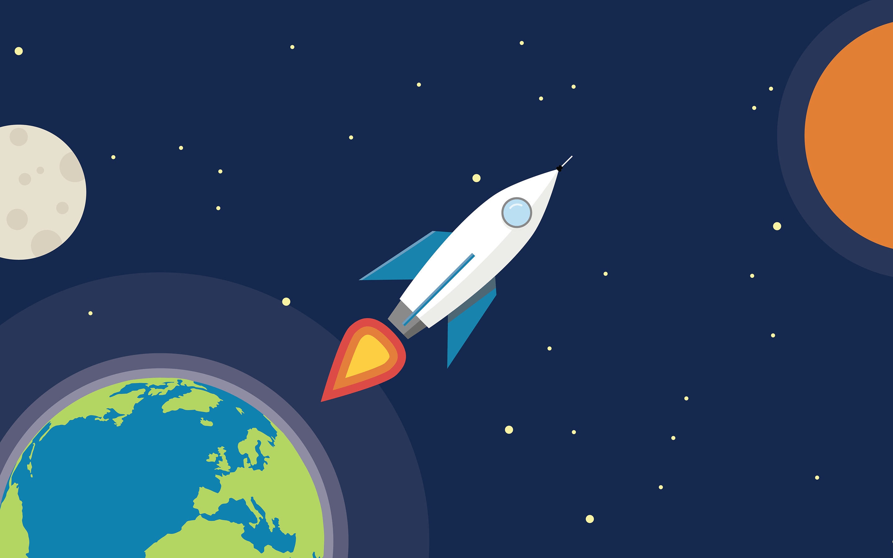 2880x1800 Rocket Launch