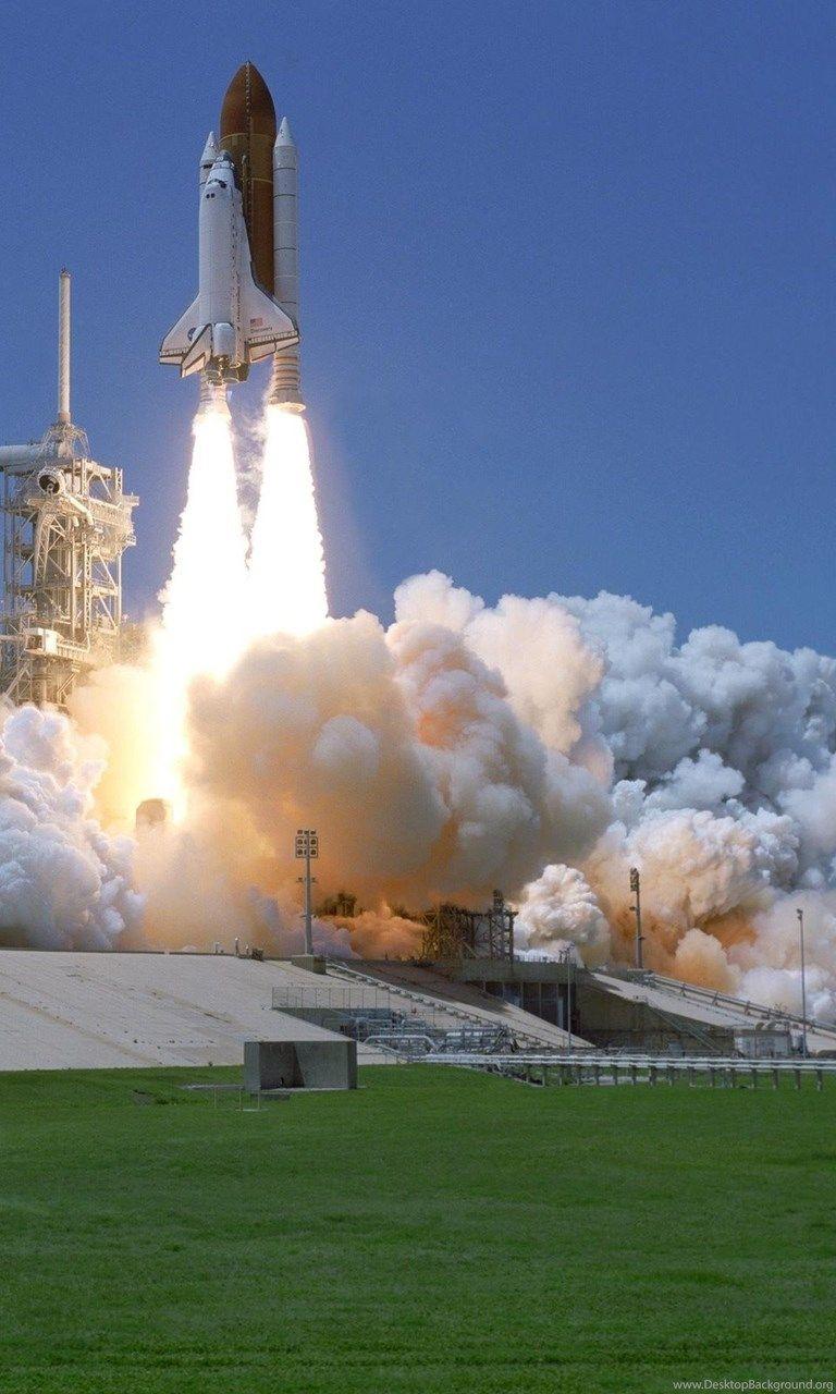 768x1280 Space Rocket Launch Wallpaper Desktop Background