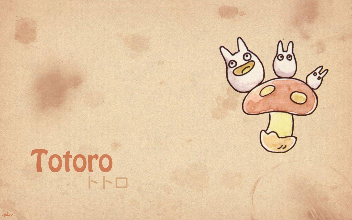 1440x900 Widescreen Wallpaper of Kawaii Totoro, Awesome Cover
