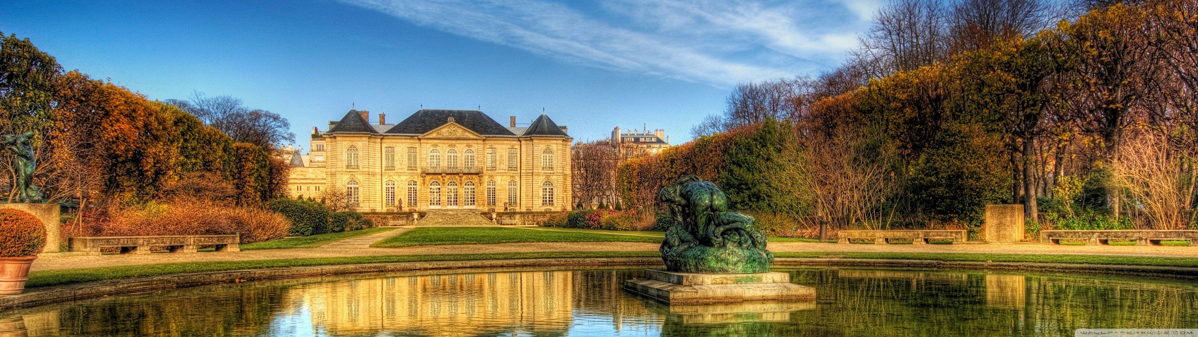 3840x1080 Castle, Paris, France ❤ 4K HD Desktop Wallpaper for 4K Ultra HD TV