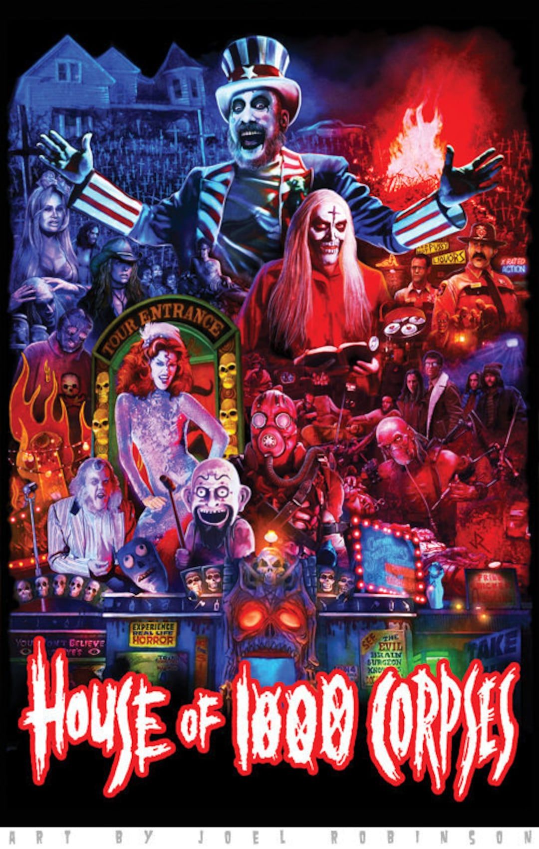 1080x1700 House of 1000 Corpses 11X17 Signed