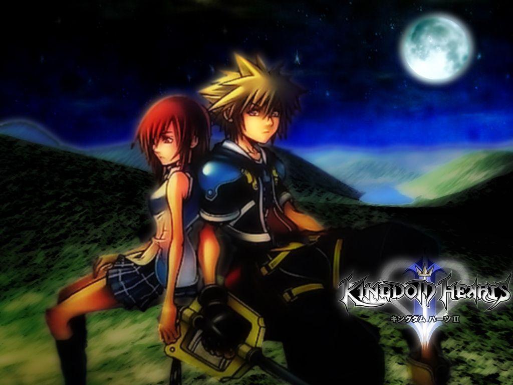 1024x768 Kingdom Hearts image Sora & Kairi HD wallpaper and background