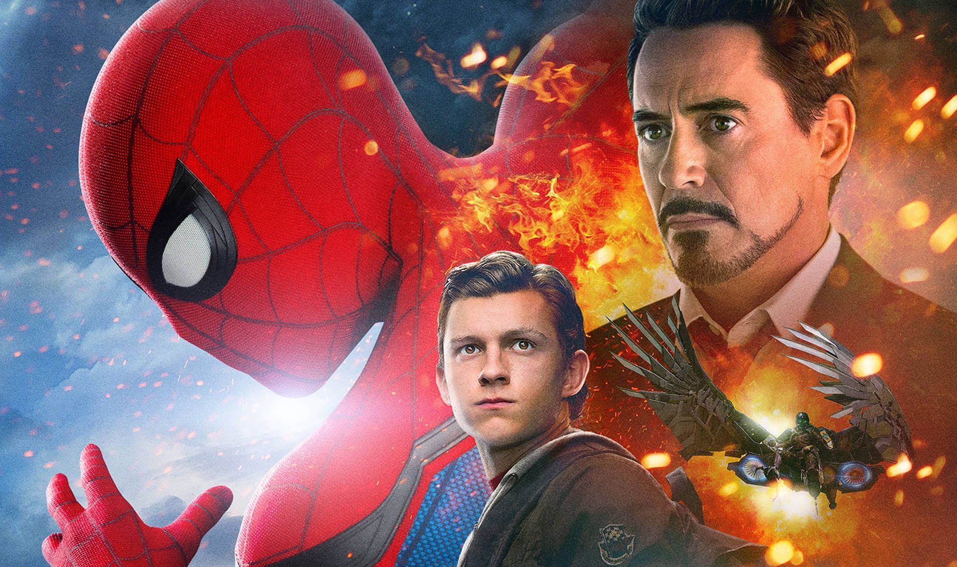 1920x1138 Download Peter Parker And Tony Stark Wallpaper