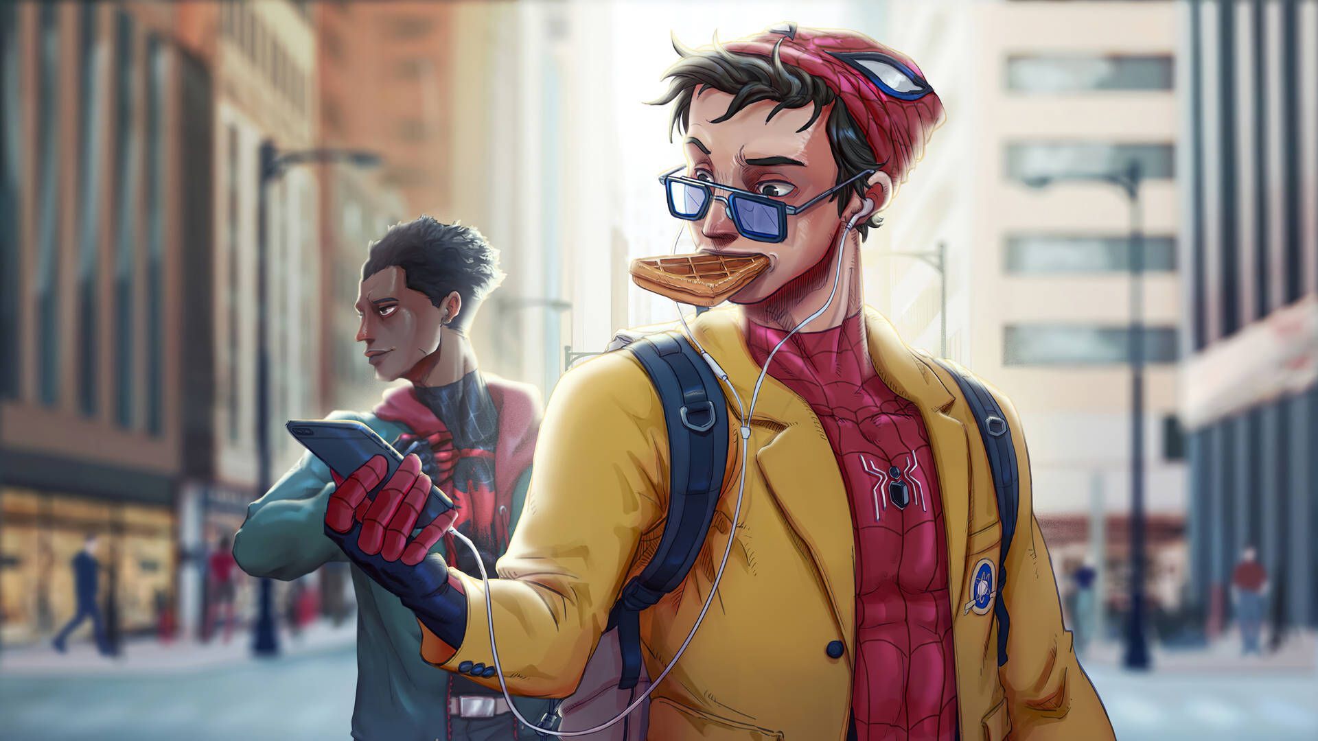 1920x1080 Peter Parker Wallpaper