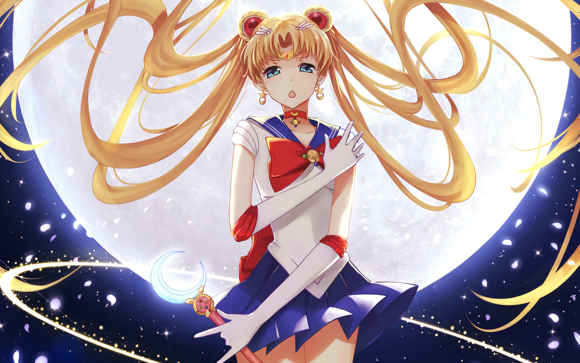 1920x1200 Sailor Moon Usagi Tsukino Wallpaper:1920x1200