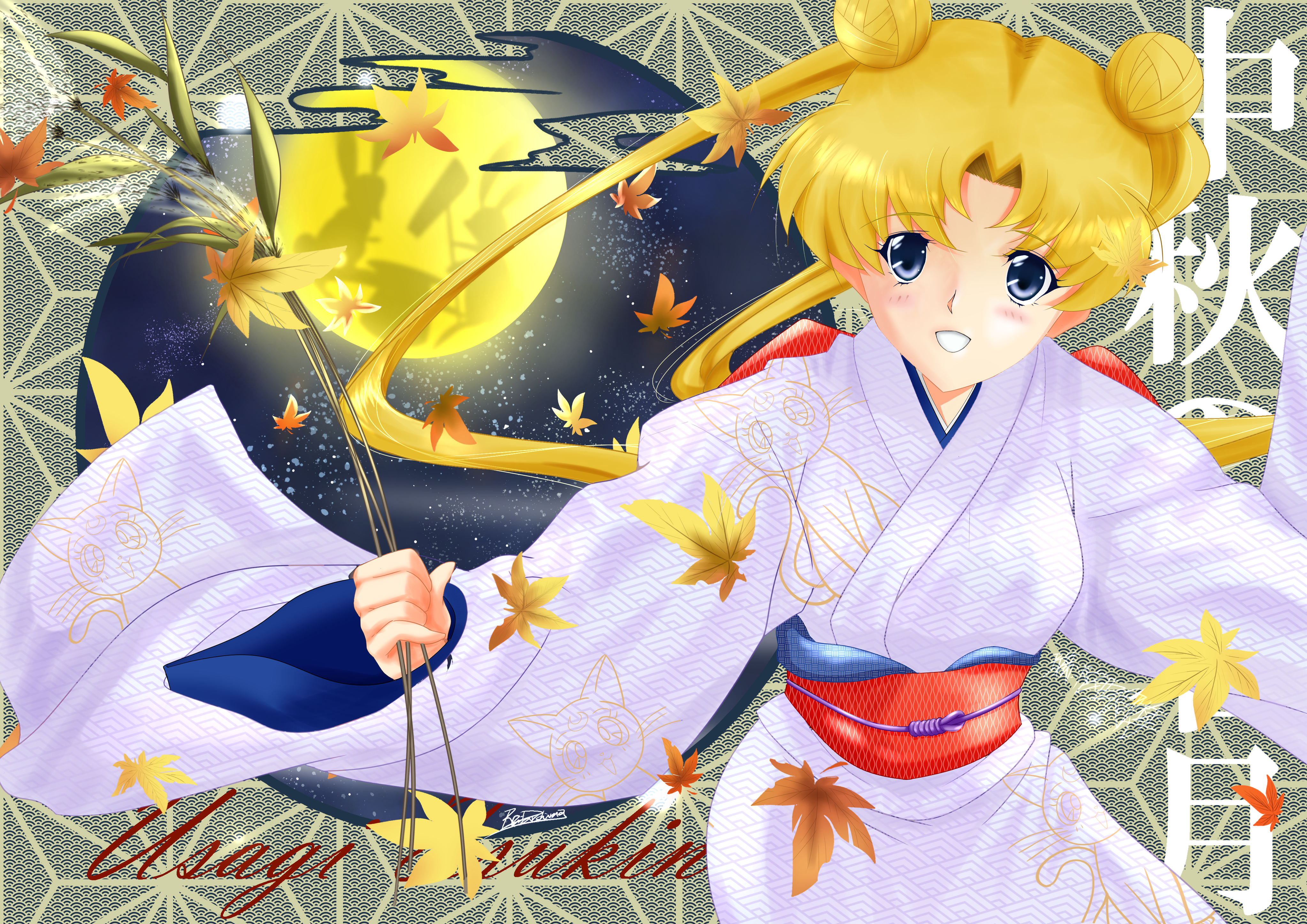4092x2893 4K Usagi Tsukino Wallpaper and Background Image