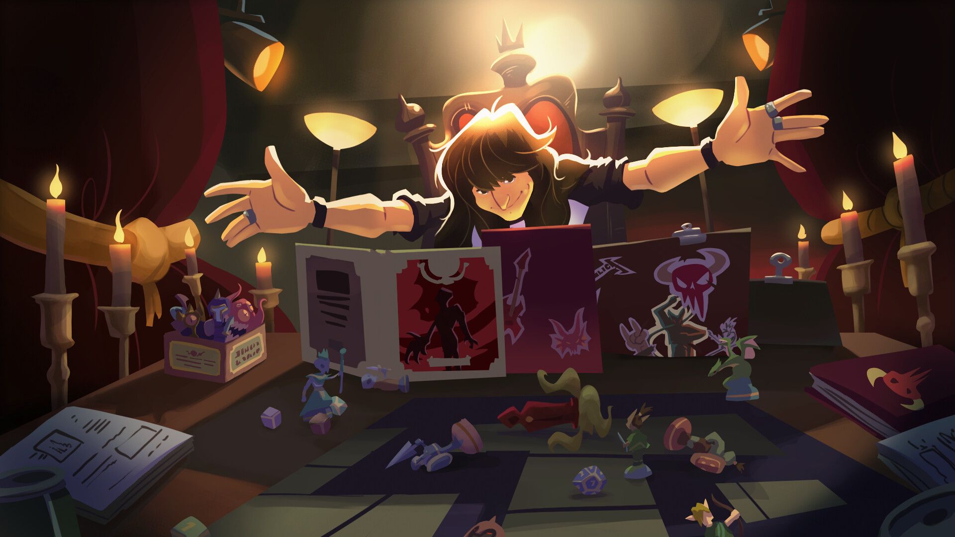 1920x1080 Eddie Munson playing D&D