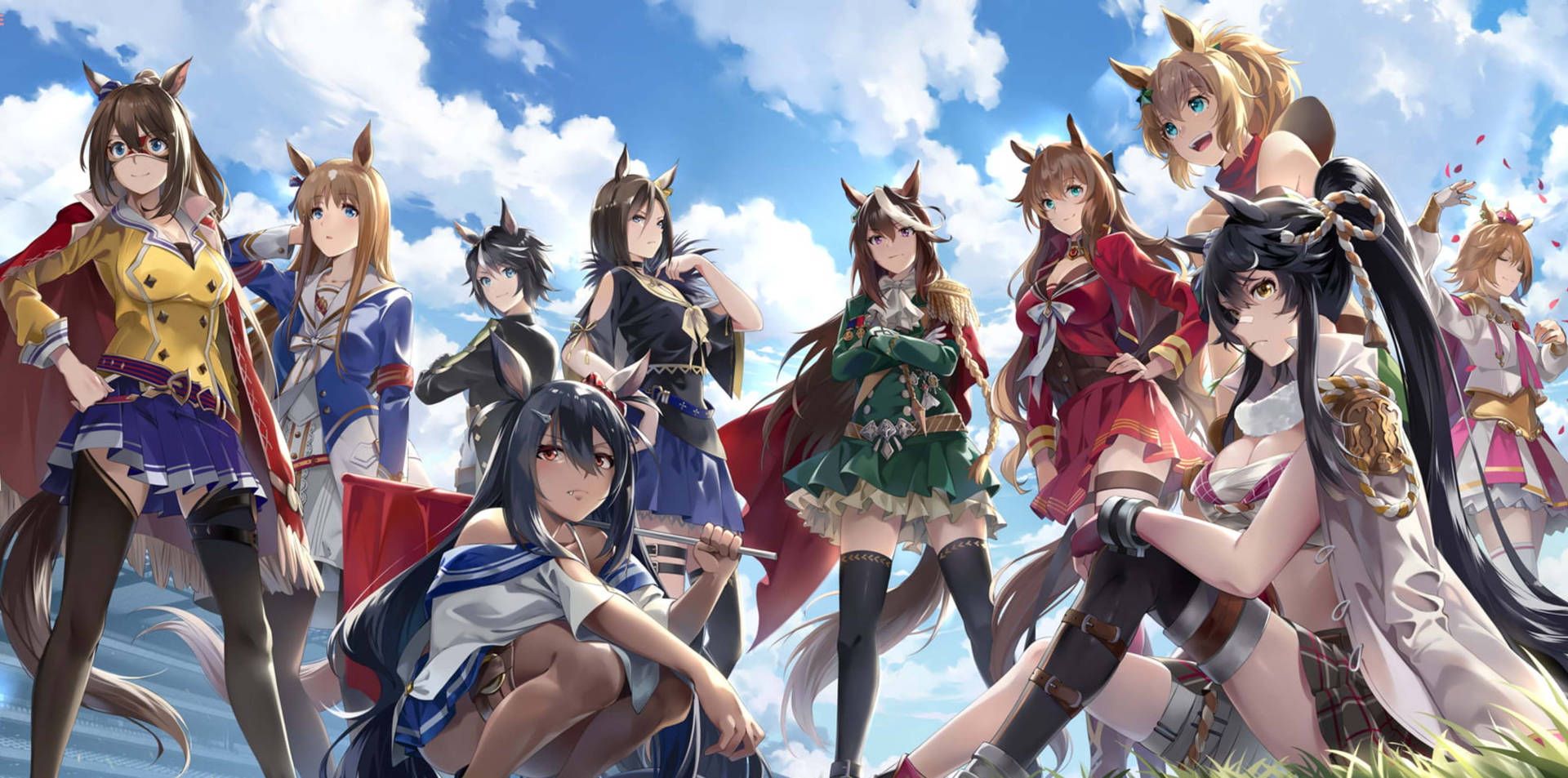 1920x953 Download Uma Musume Pretty Derby Team Rigil Wallpaper