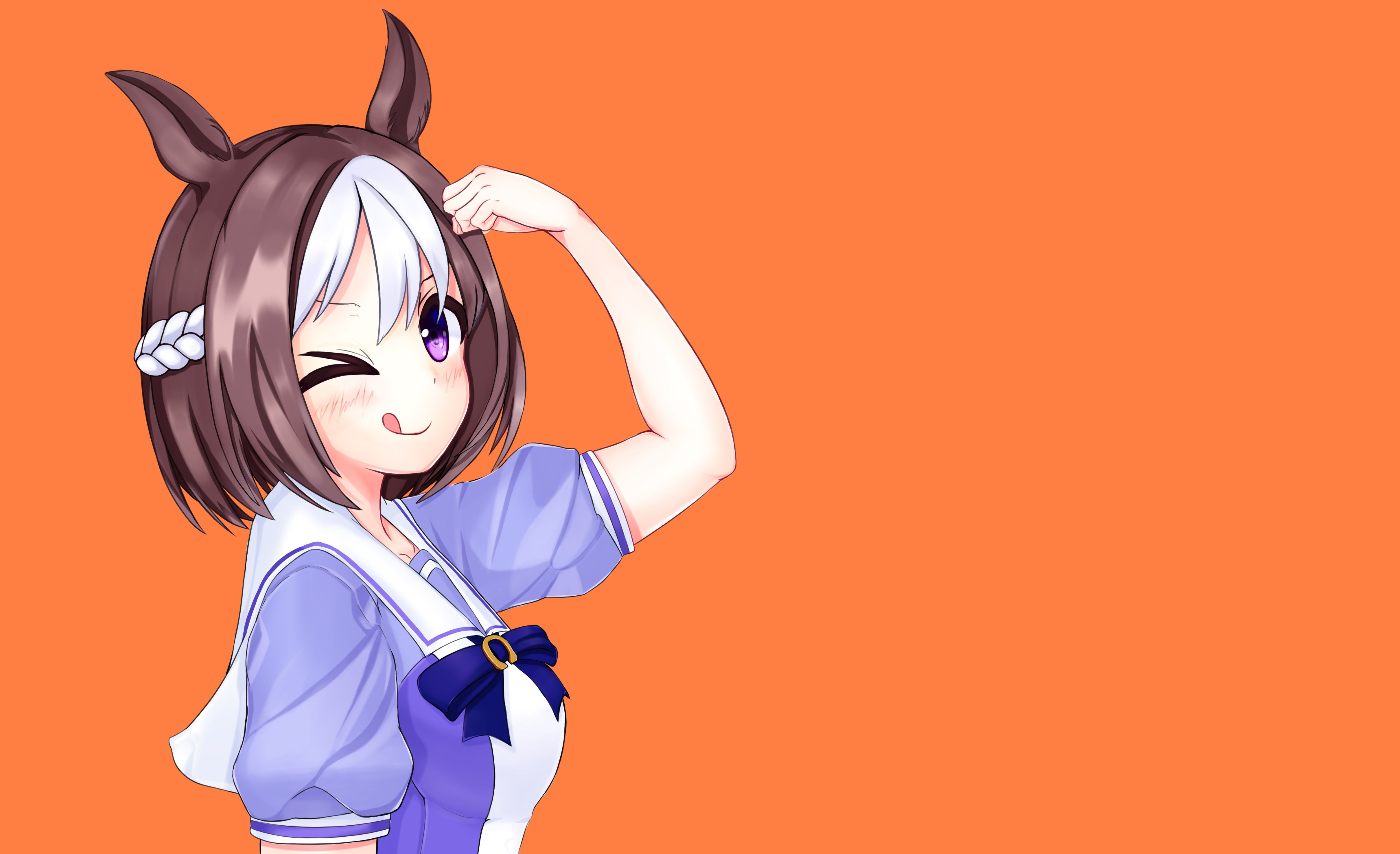 4840x2952 Special Week Uma Musume Wallpaper:4840x2952