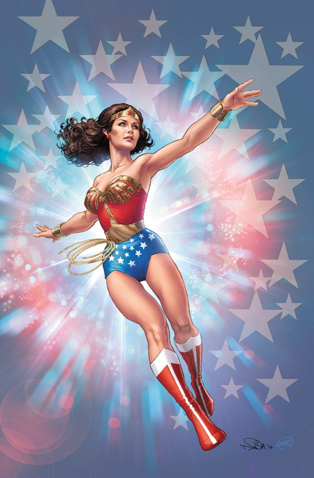 1200x1825 Lynda Carter's Wonder Woman pilots back in DC Digital Comic