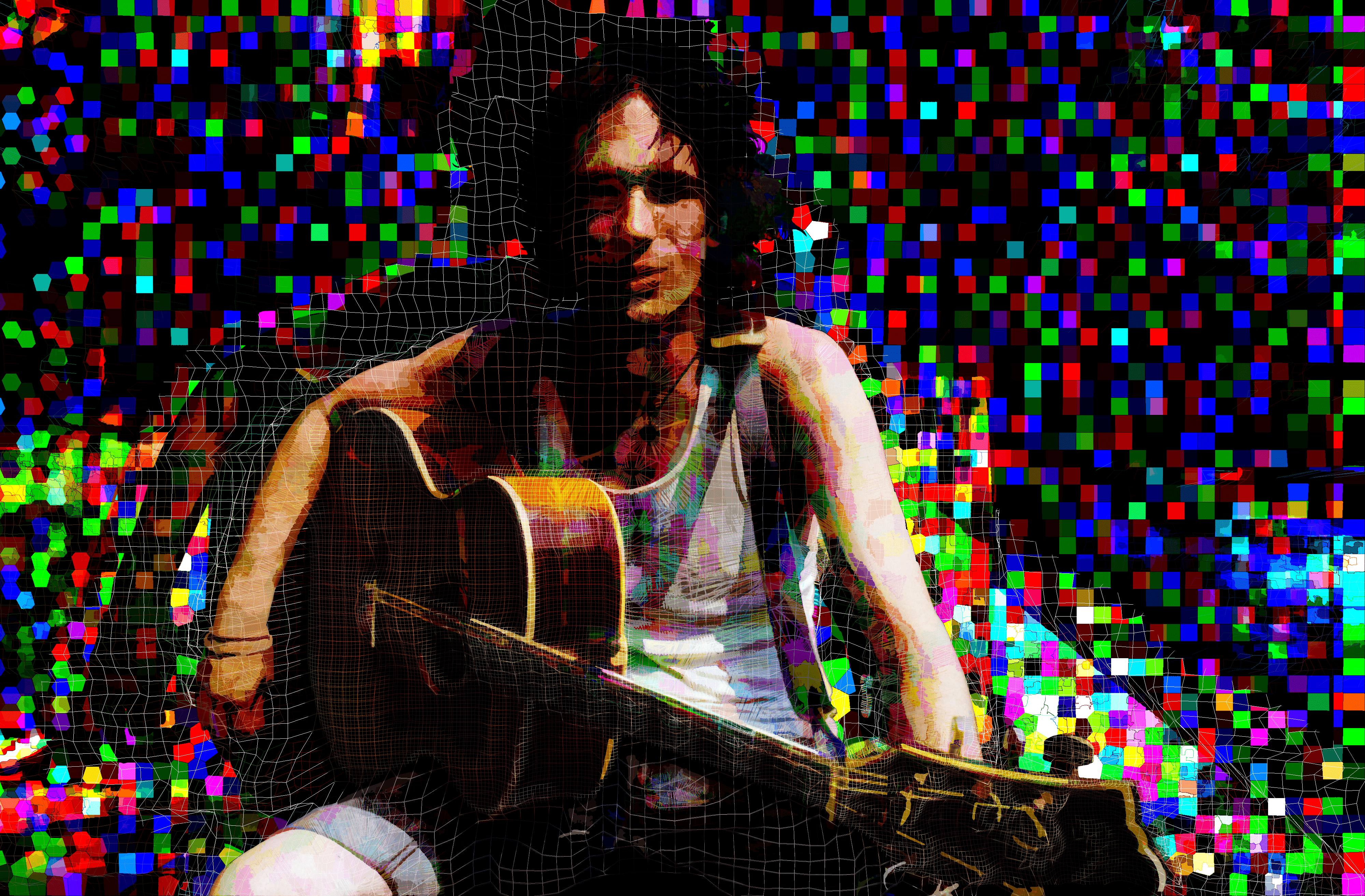 4000x2626 Authentic Digital Art of Jeff Buckley