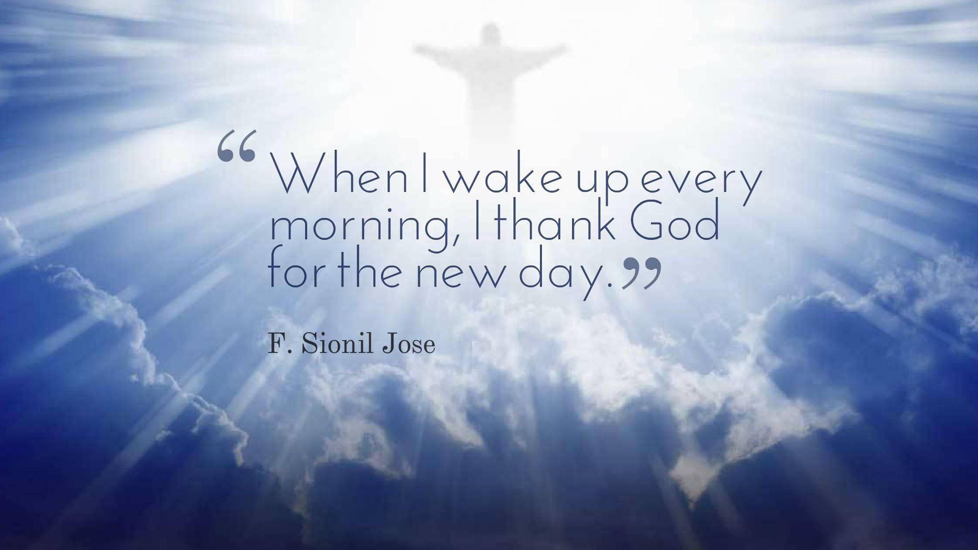 1920x1080 Download Quote Expressing Gratitude To Christian God Wallpaper