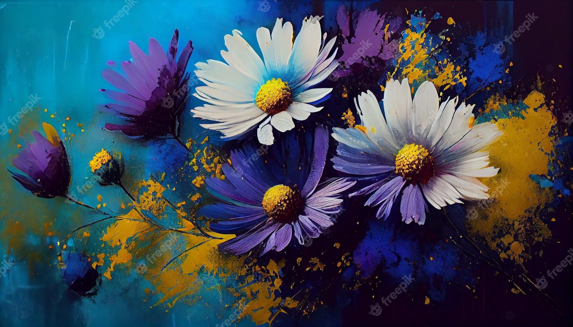 Oil Painting Flowers Wallpapers - Top Free Oil Painting Flowers