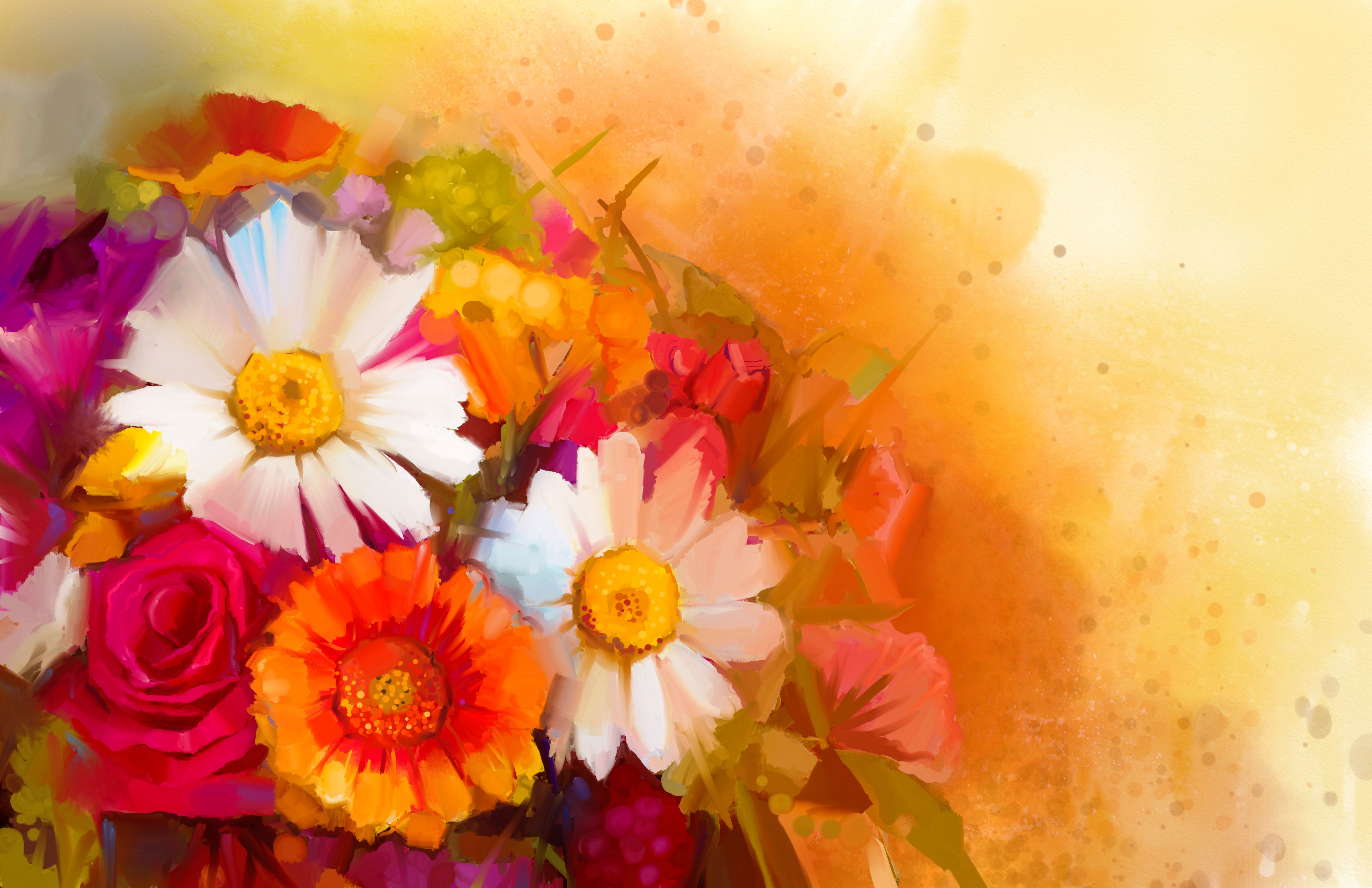 6200x4013 Artistic Oil Painting 4k Ultra HD Wallpaper