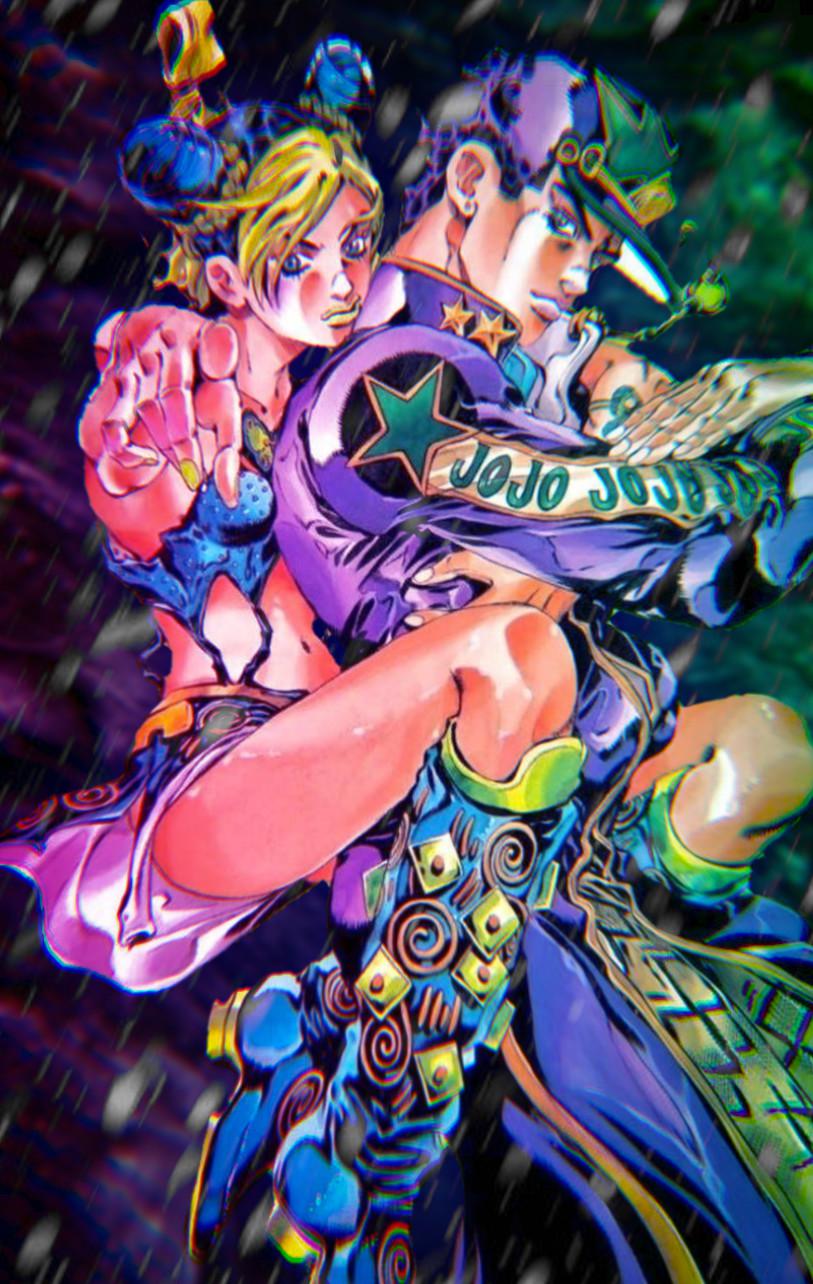 813x1284 I made Stone Ocean Wallpaper edit thing :)