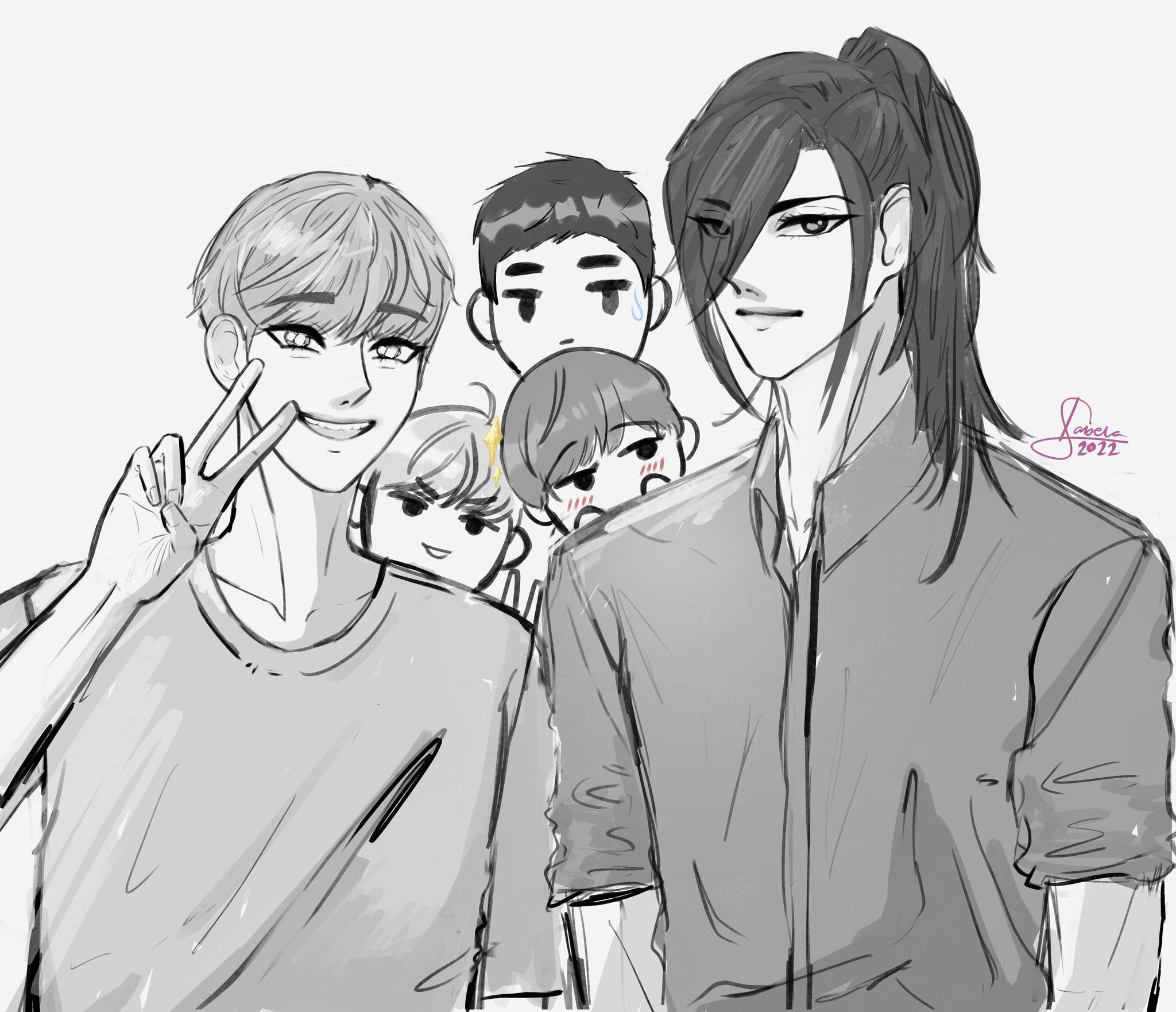 2048x1762 Kayden and his kids - #eleceed #eleceedfanart #WEBTOON #FANART #ELECEED #eleceedwebtoon